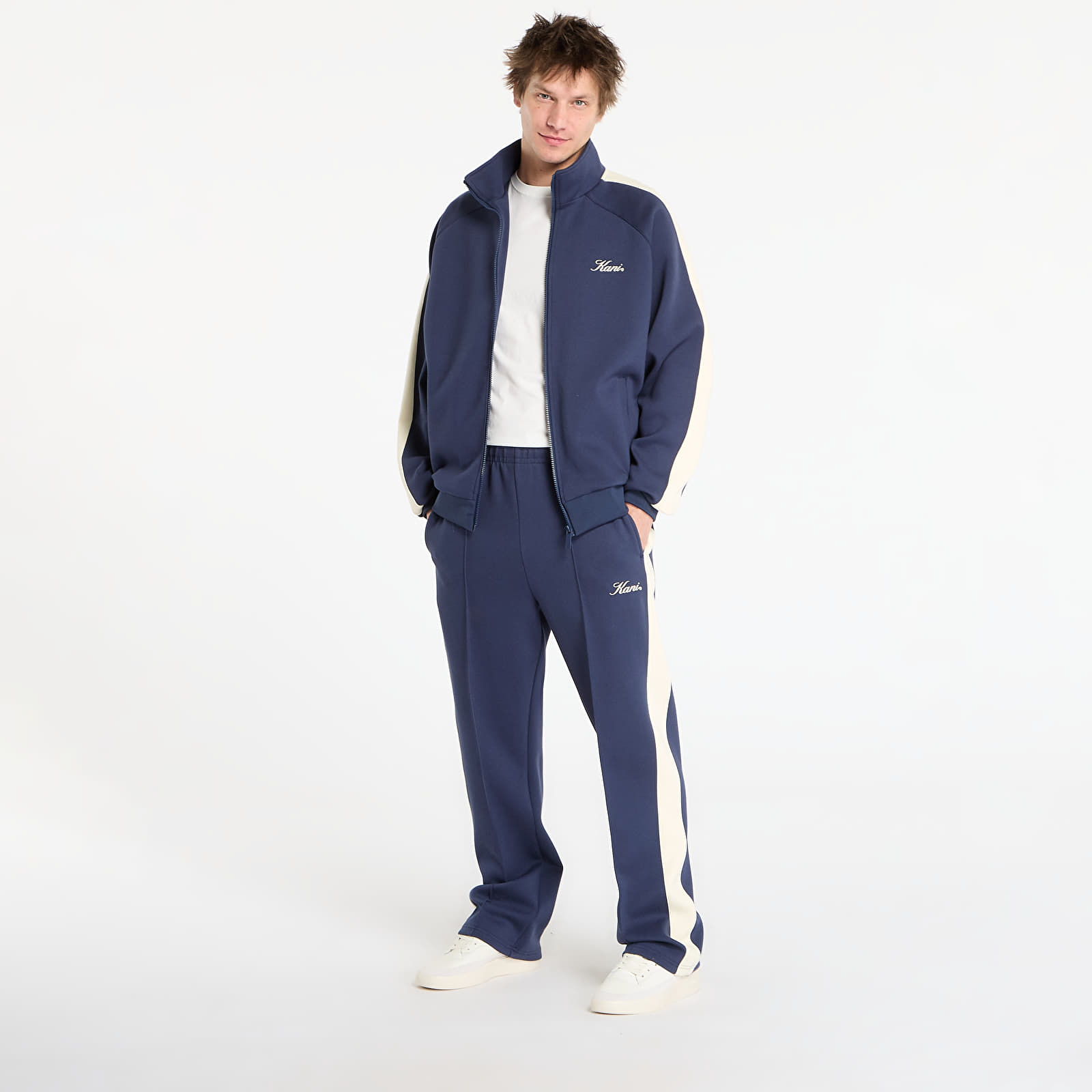 Sweatshirts Karl Kani Kani Sidestripe Track Jacket Blue