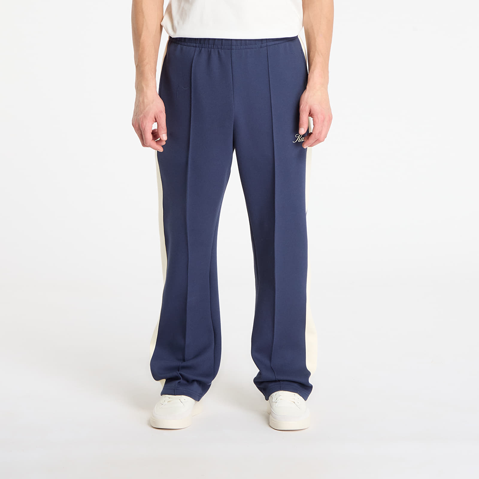 Dressid Karl Kani Sidestripe Trackpants Blue