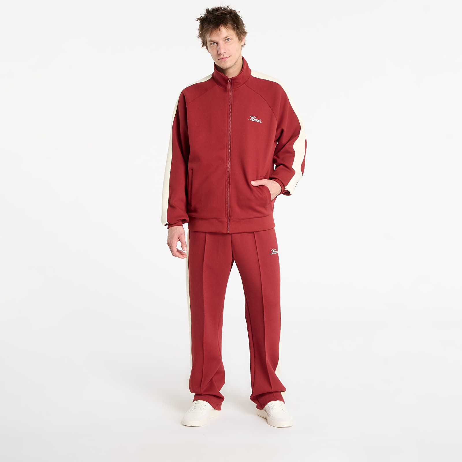 Sweatshirts Karl Kani Kani Sidestripe Track Jacket Red