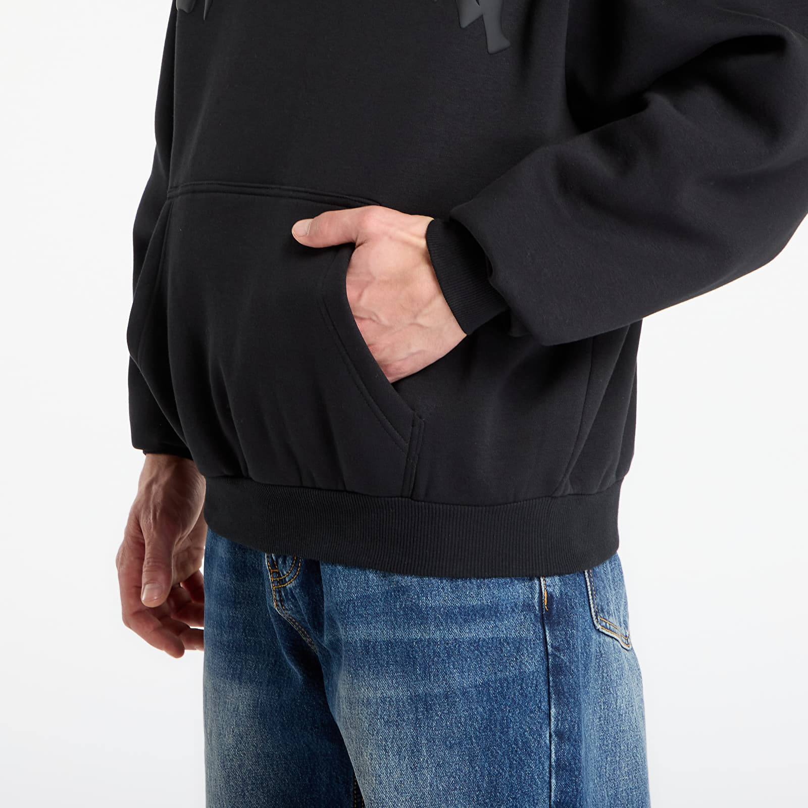 Hoodies och sweatshirts Karl Kani Old English OS Hoodie Black