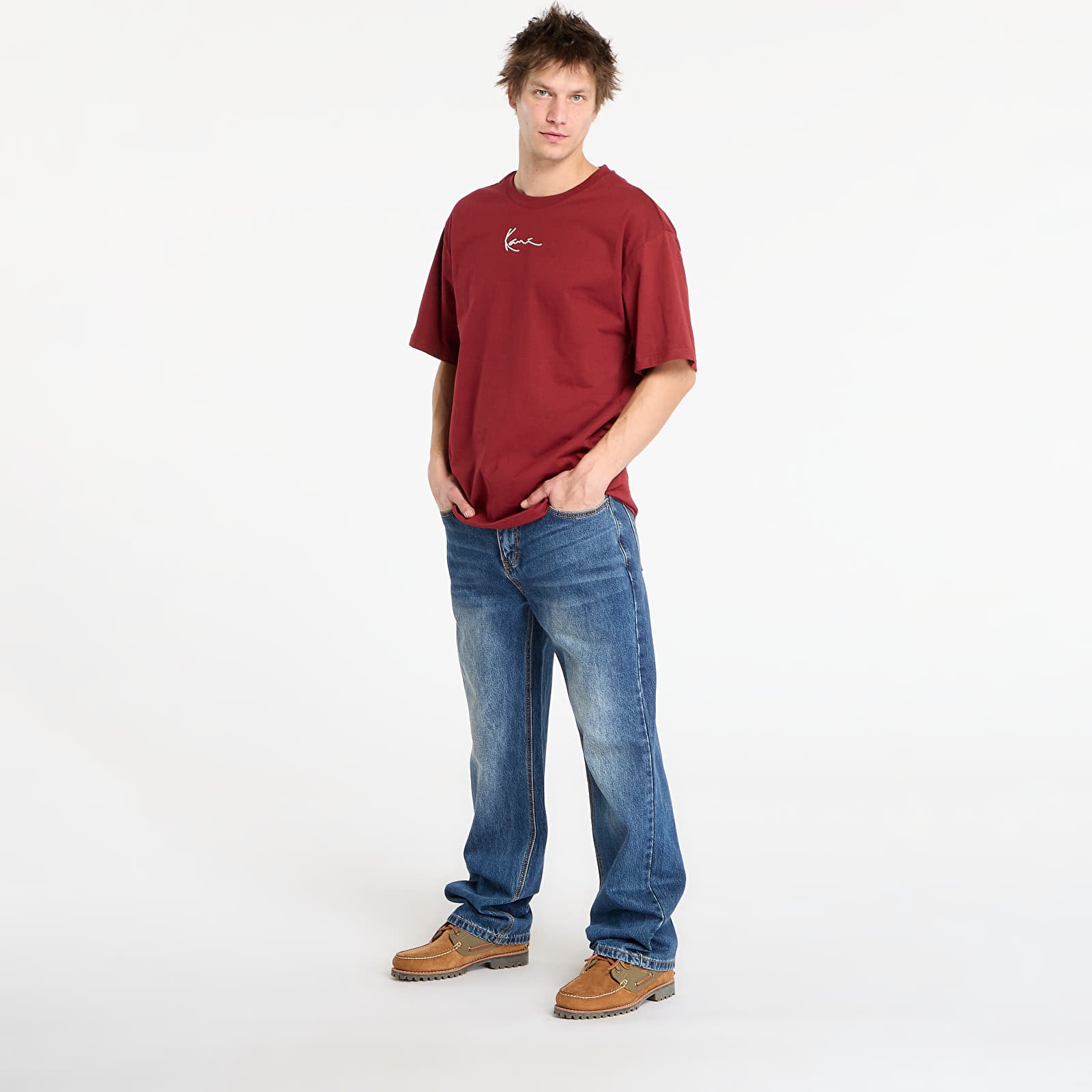 Tričká Karl Kani Small Signature Essential Tee Red