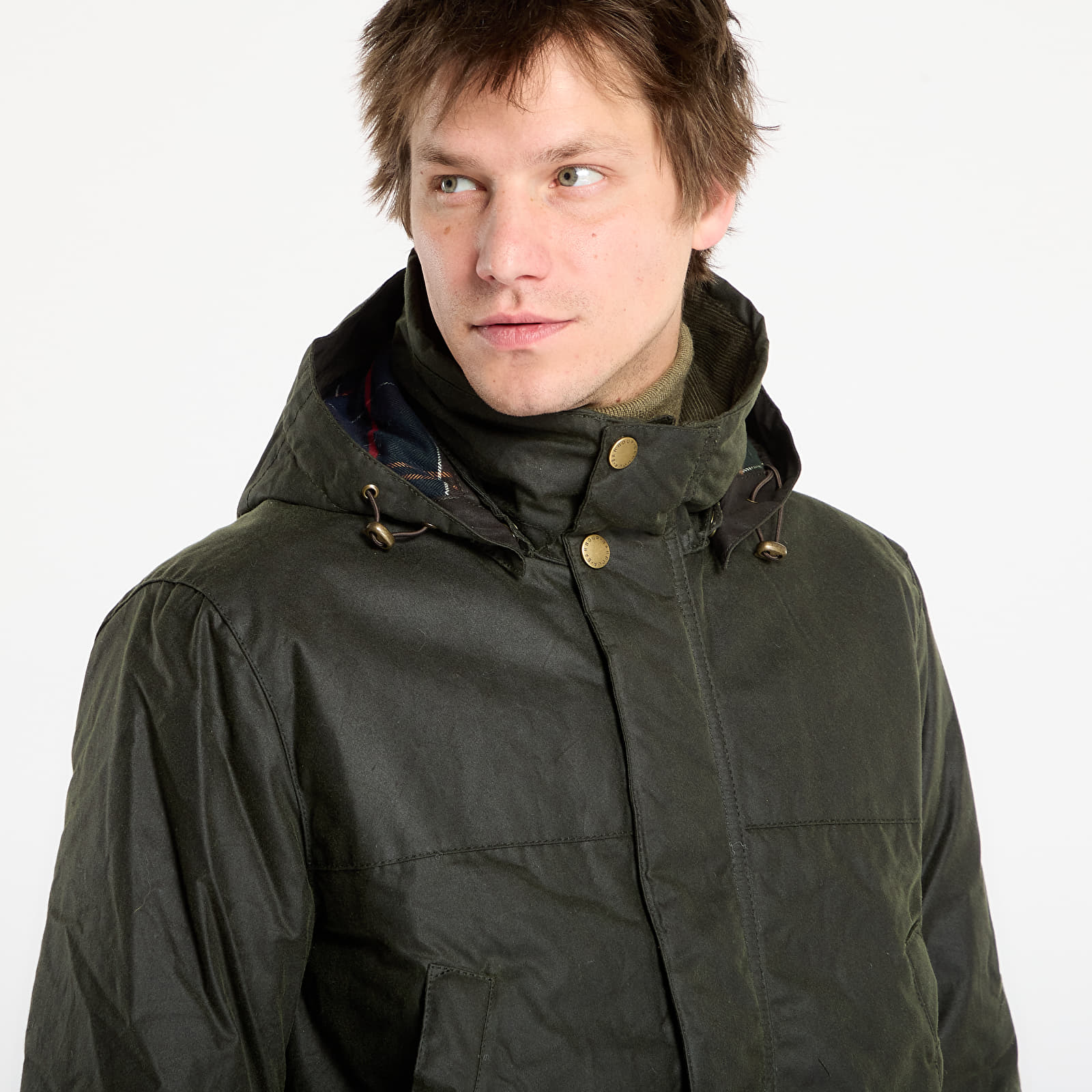 Joped Barbour Bleaberry Wax Jacket Olive