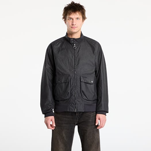 Bunda Barbour Modern Royston Wax Jacket Black