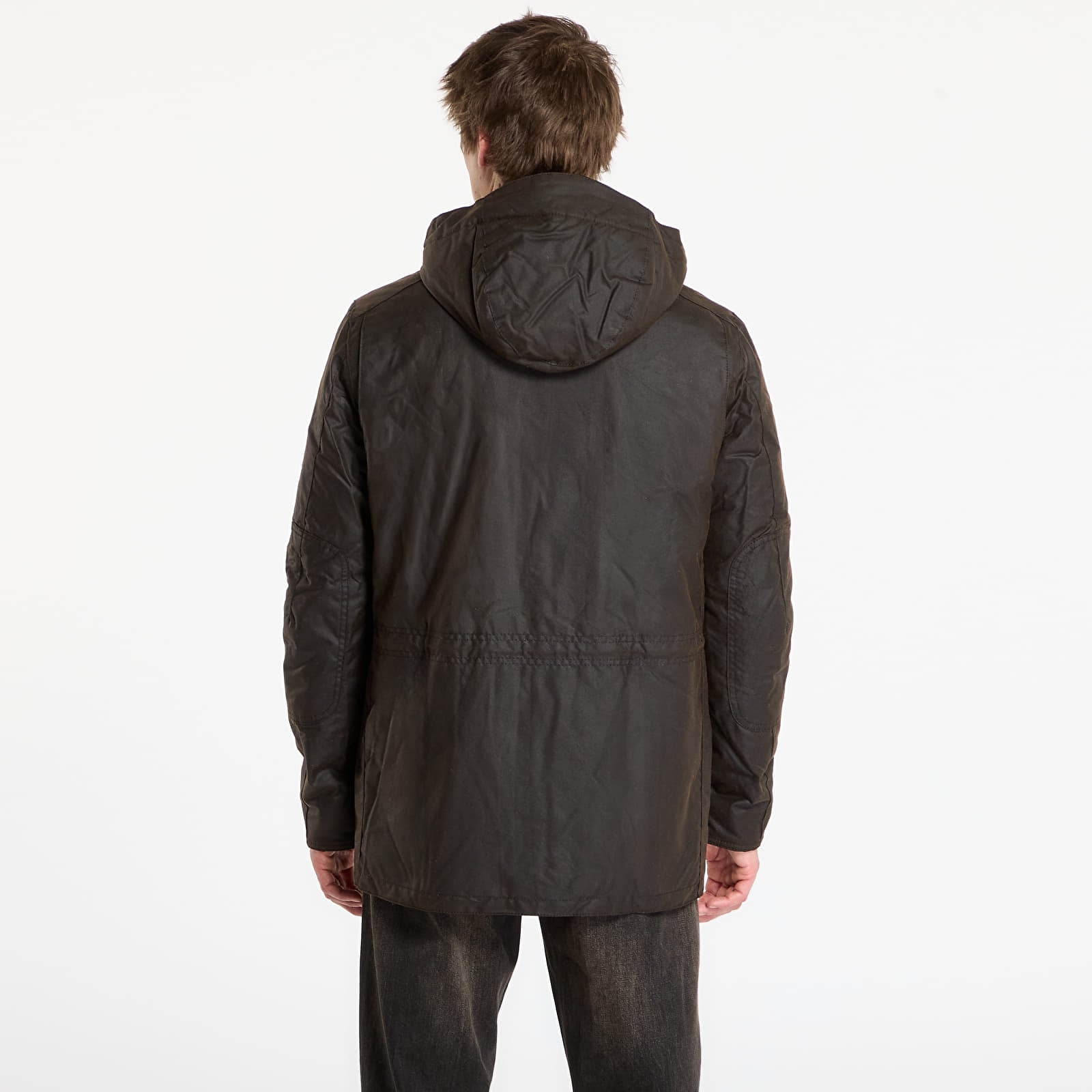 Meeste jakid Barbour Winter Sapper Wax Jacket Black