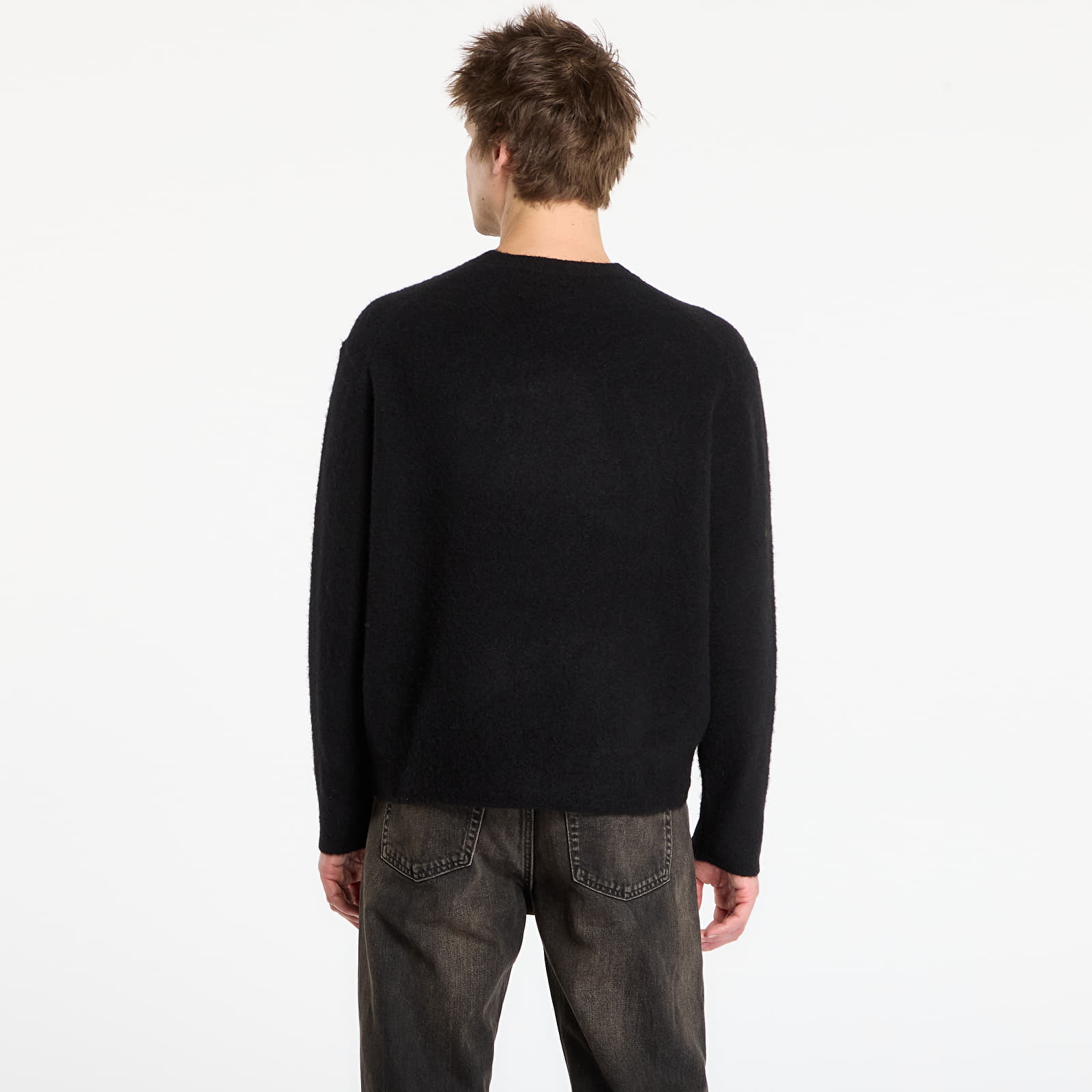 Kampsunid AllSaints Curv Crew Black