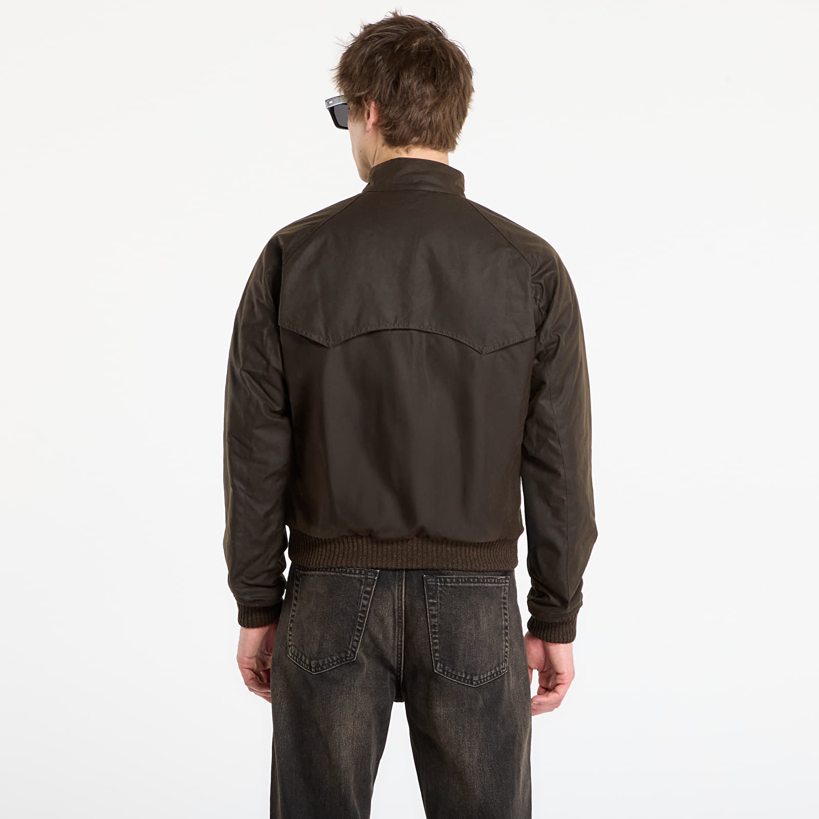 Joped Barbour International Steve McQueen Wax Merchant Olive