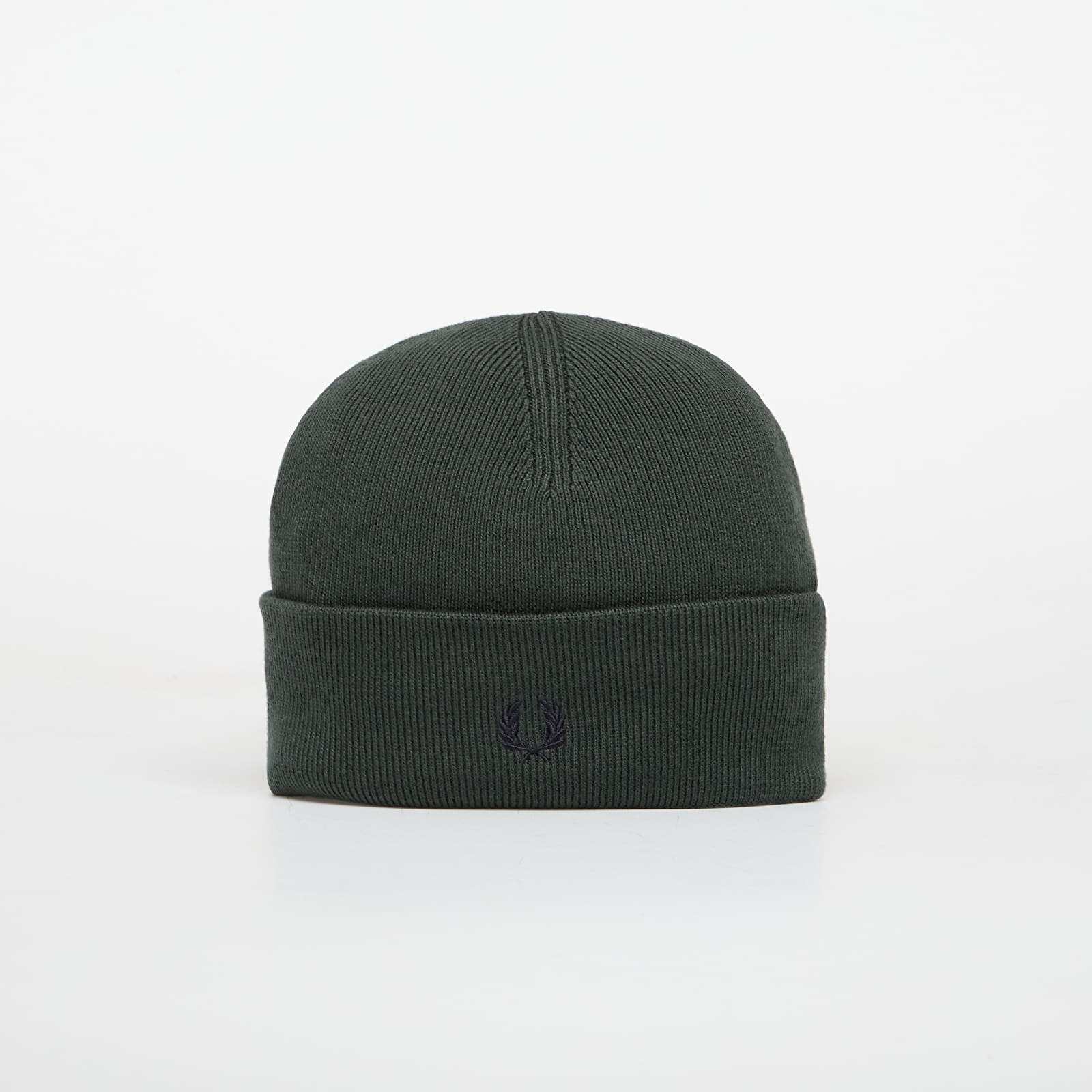 Hüte für Männer FRED PERRY Classic Beanie Court Green/ Navy