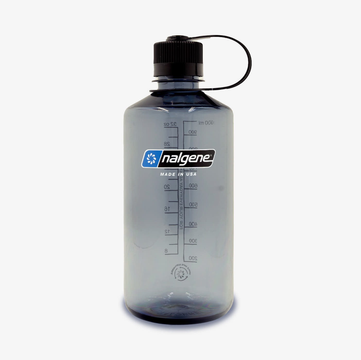 Láhve na pití Nalgene Narrow-Mouth 1000 ml Gray