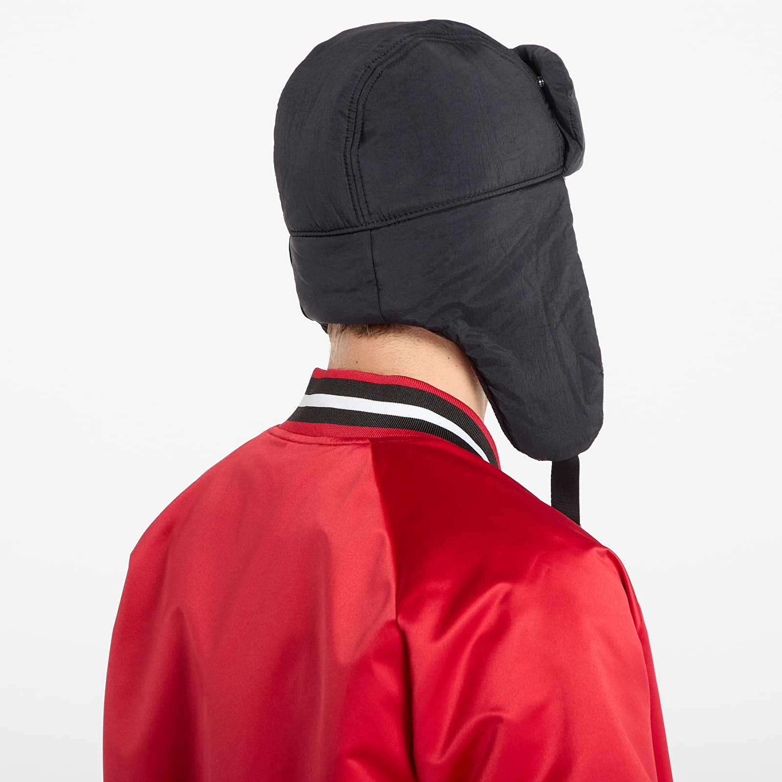 Sapkák Nike Fly Unstructured Puffer Trapper Cap Black/ Black/ Sanddrift