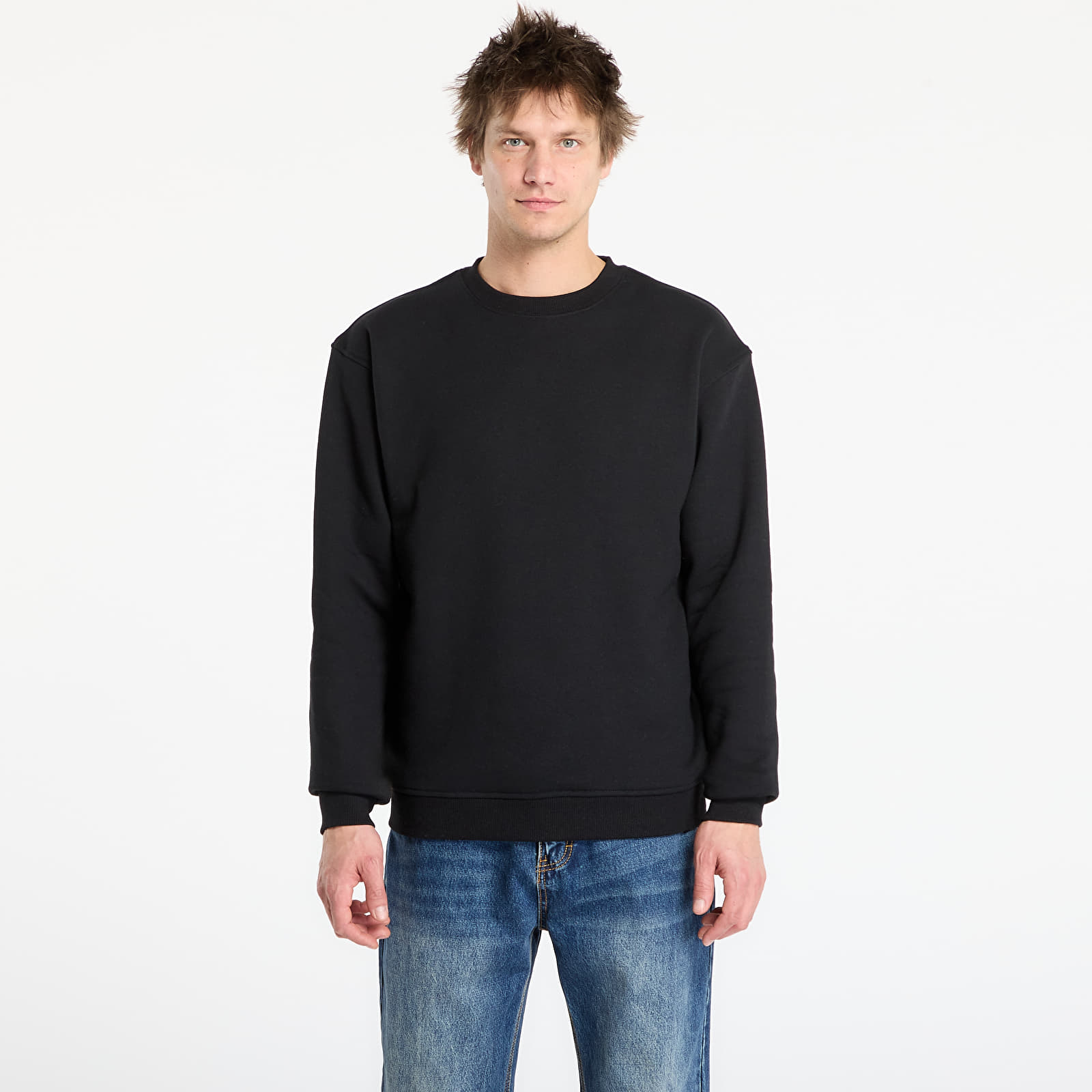 Bluzy Urban Classics Crewneck Sweatshirt Black