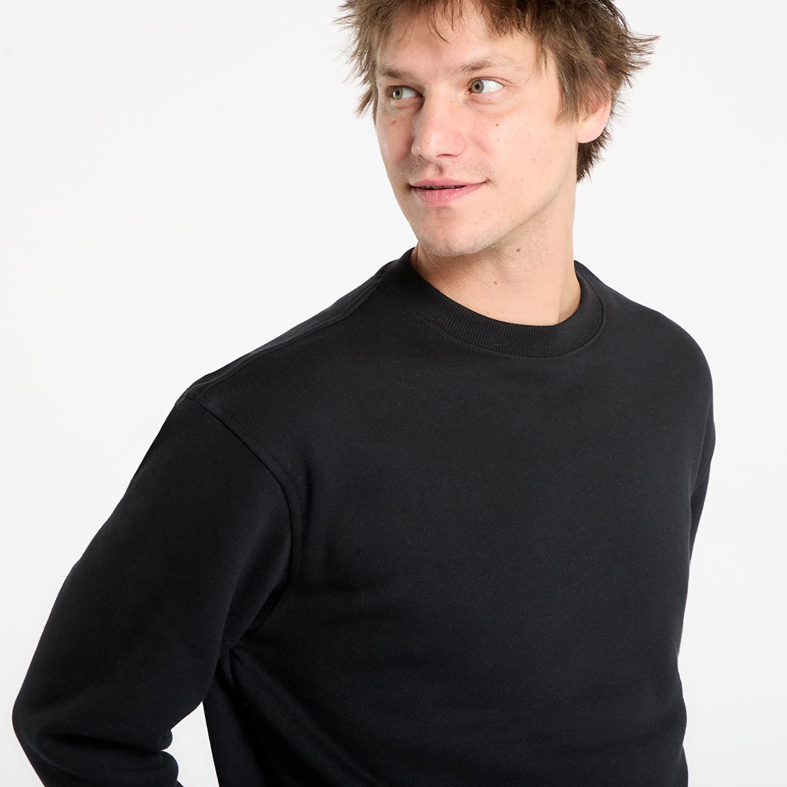 Bluzy Urban Classics Crewneck Sweatshirt Black