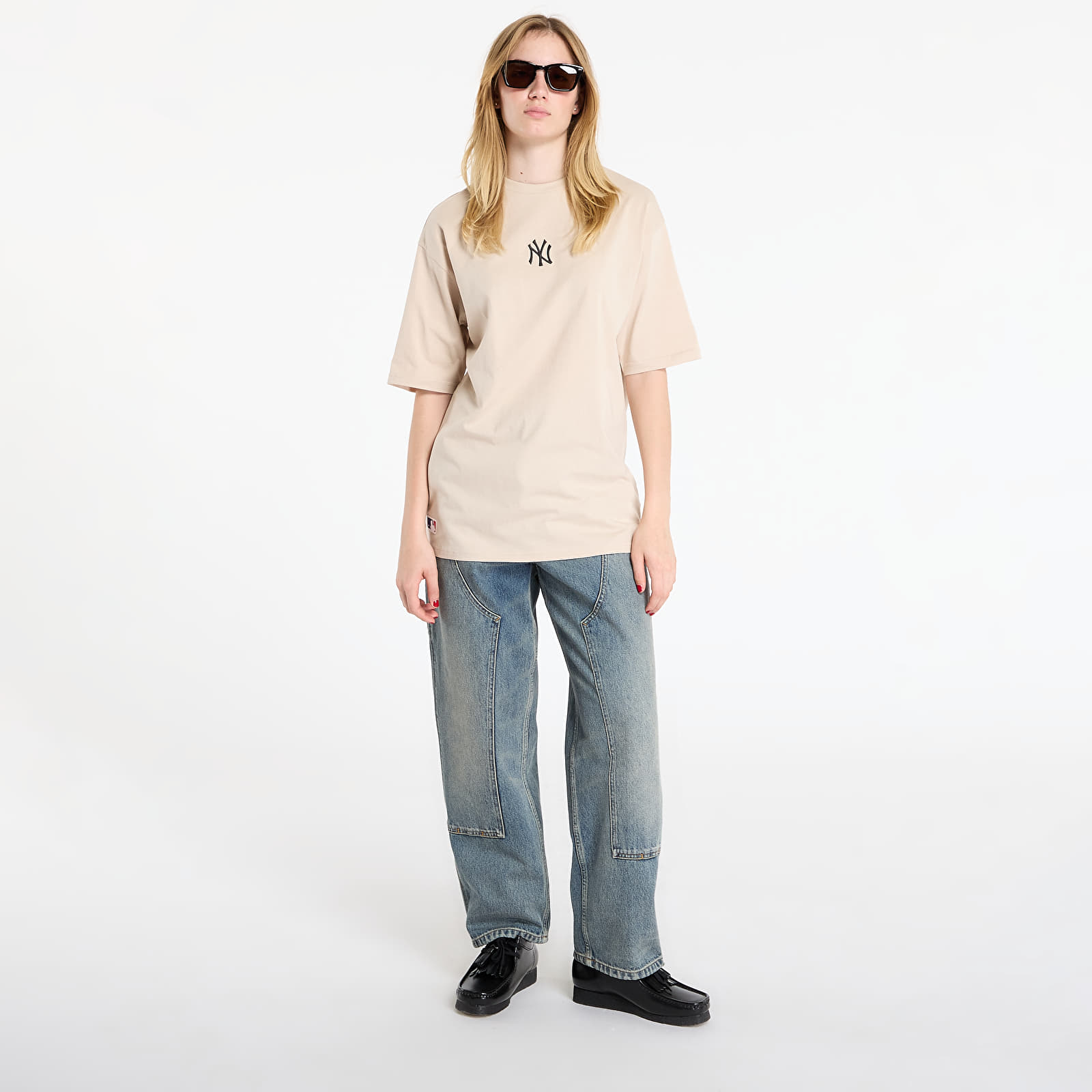 Muške majice kratkih rukava New Era MLB Nos Le Midi Os Tee New York Yankees UNISEX Stone