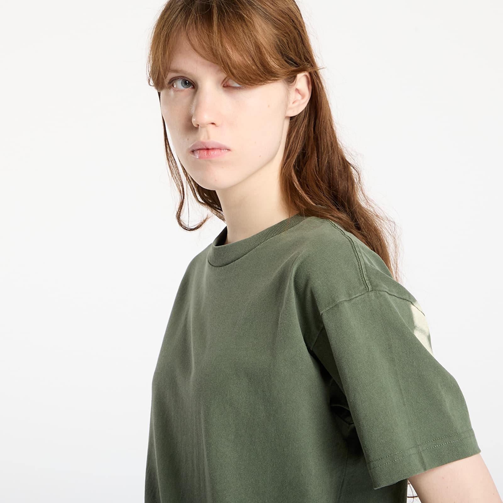 Pánske tričká Carhartt WIP S/S RGGD T-Shirt UNISEX Opuntia Garment Dyed
