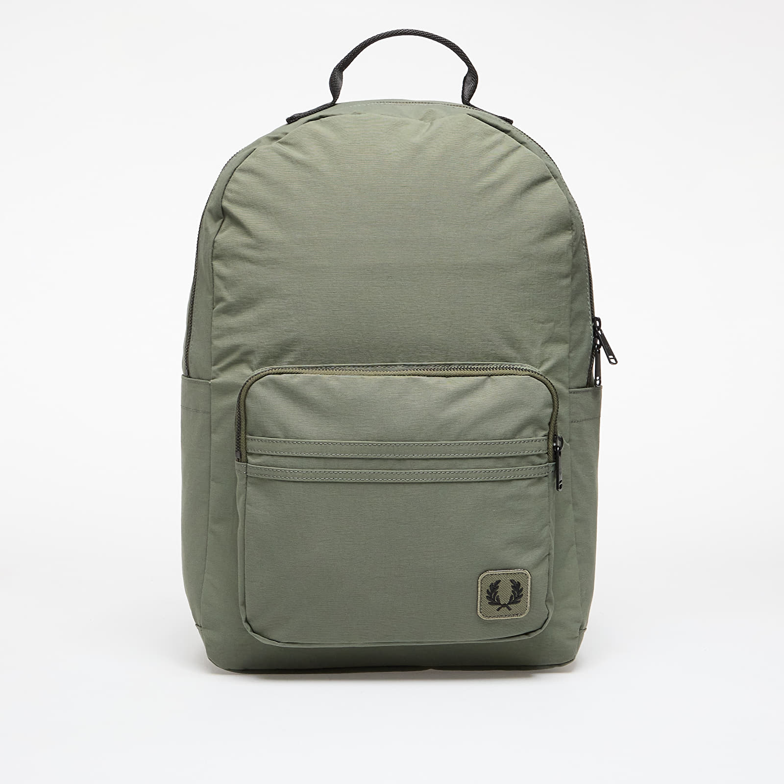 Muški ruksaci FRED PERRY Nylon Badge Backpack Lrl Wrth Green