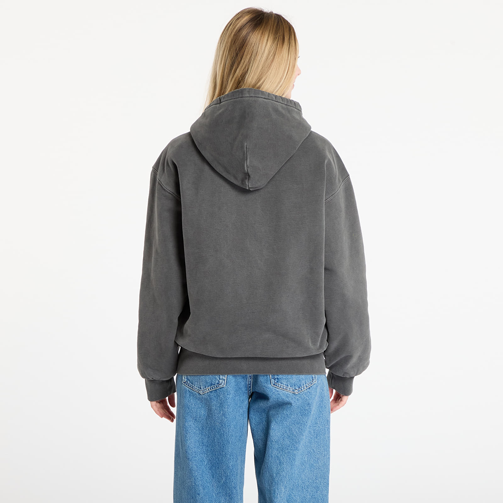 Суичърти Carhartt WIP Hooded Vista Jacket Black Garment Dyed