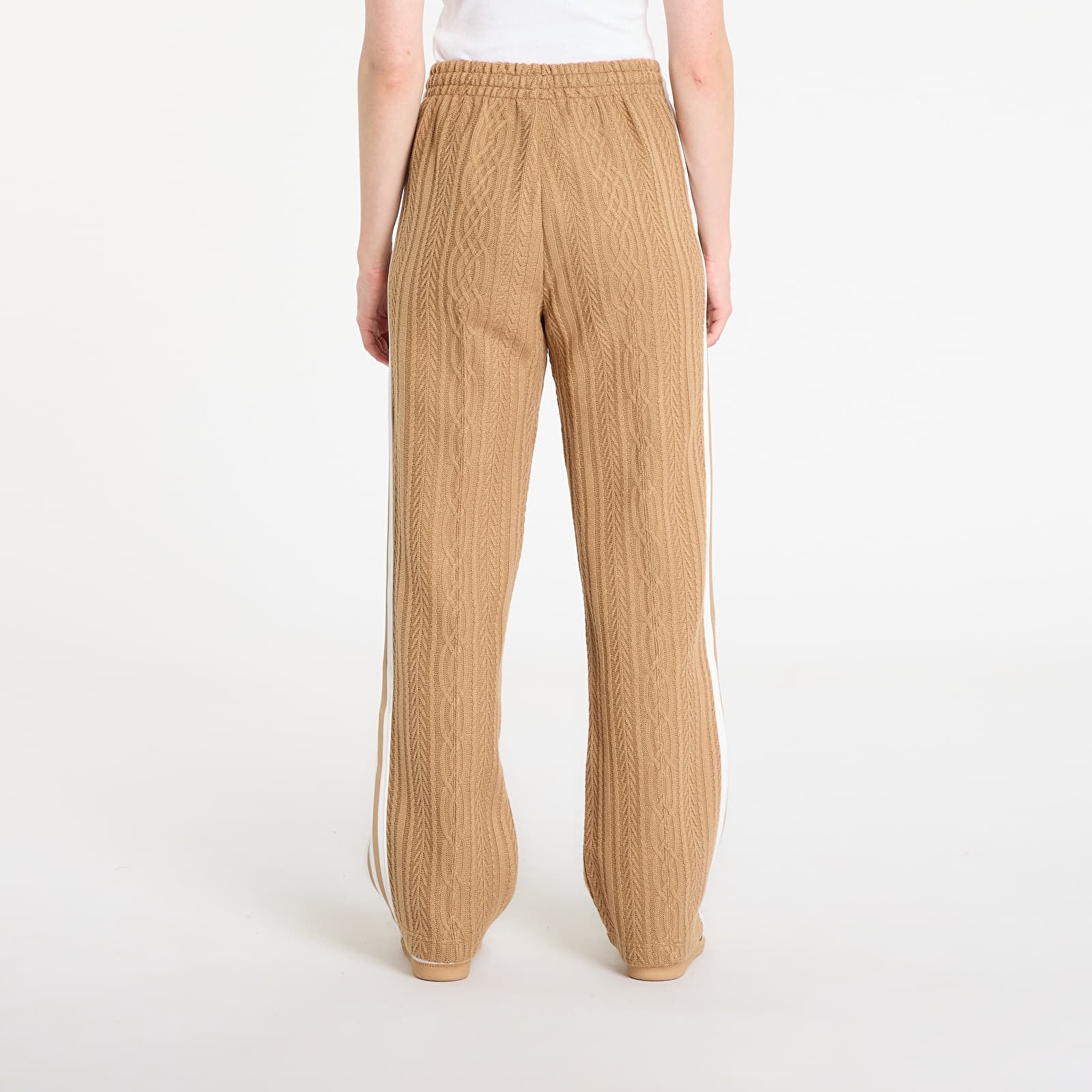 PĂĽksid adidas Knit Classic Track Pants Cardboard