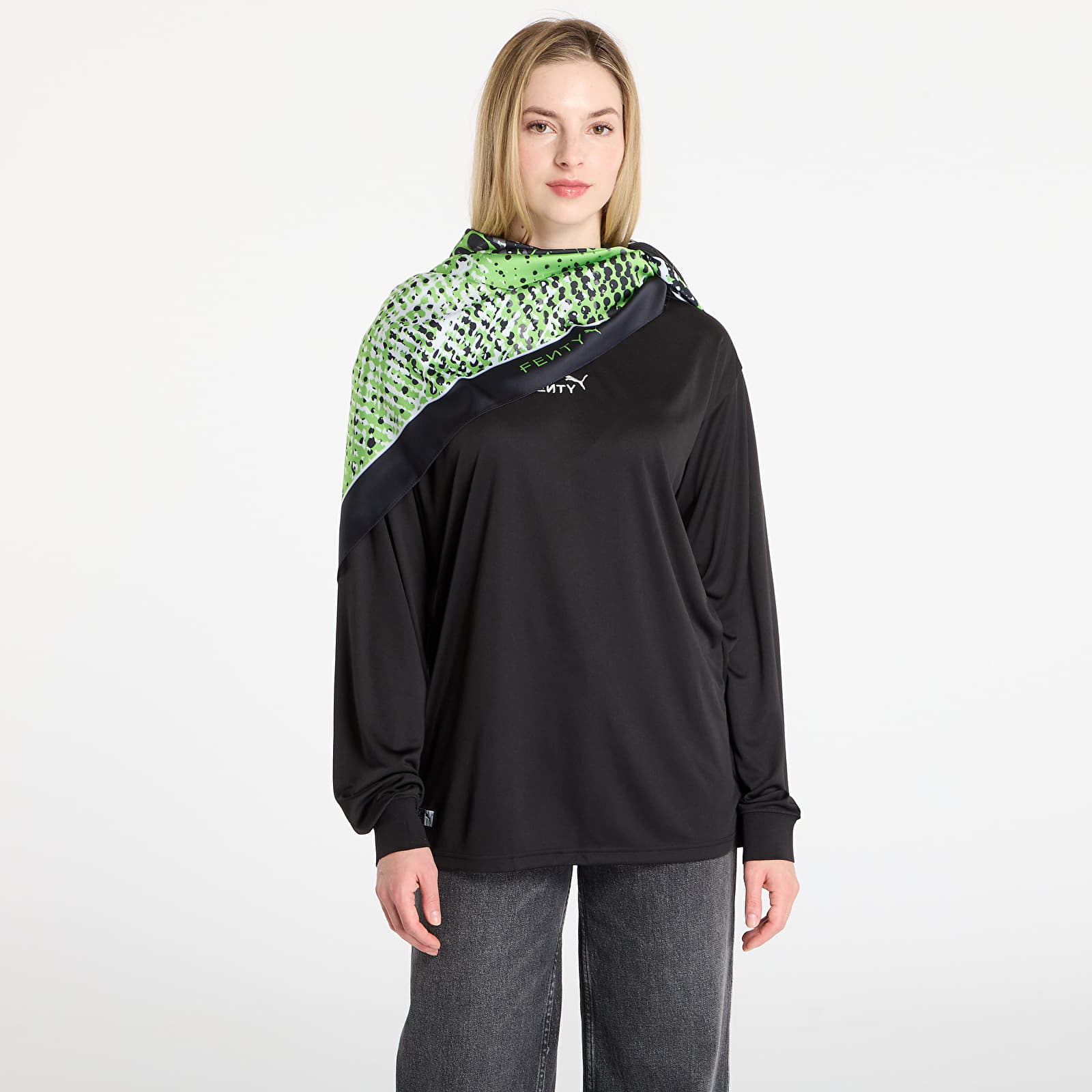Egyéb kiegészítők PUMA x FENTY Scarf Elektro Green/ PUMA Black