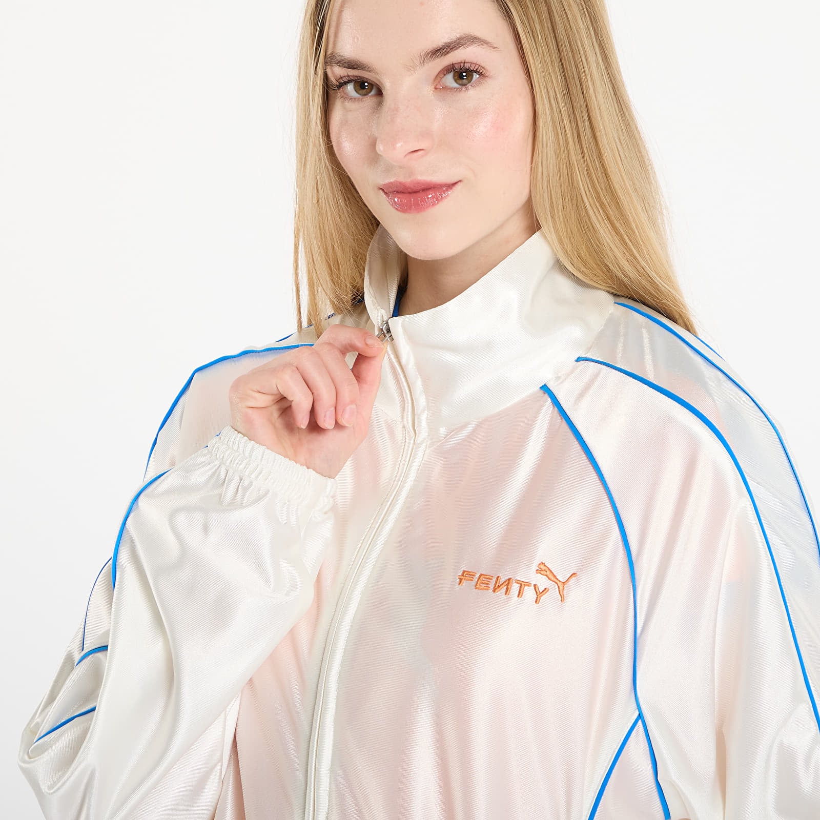 Geci Puma x FENTY T7 Piping Track Jacket UNISEX Warm White