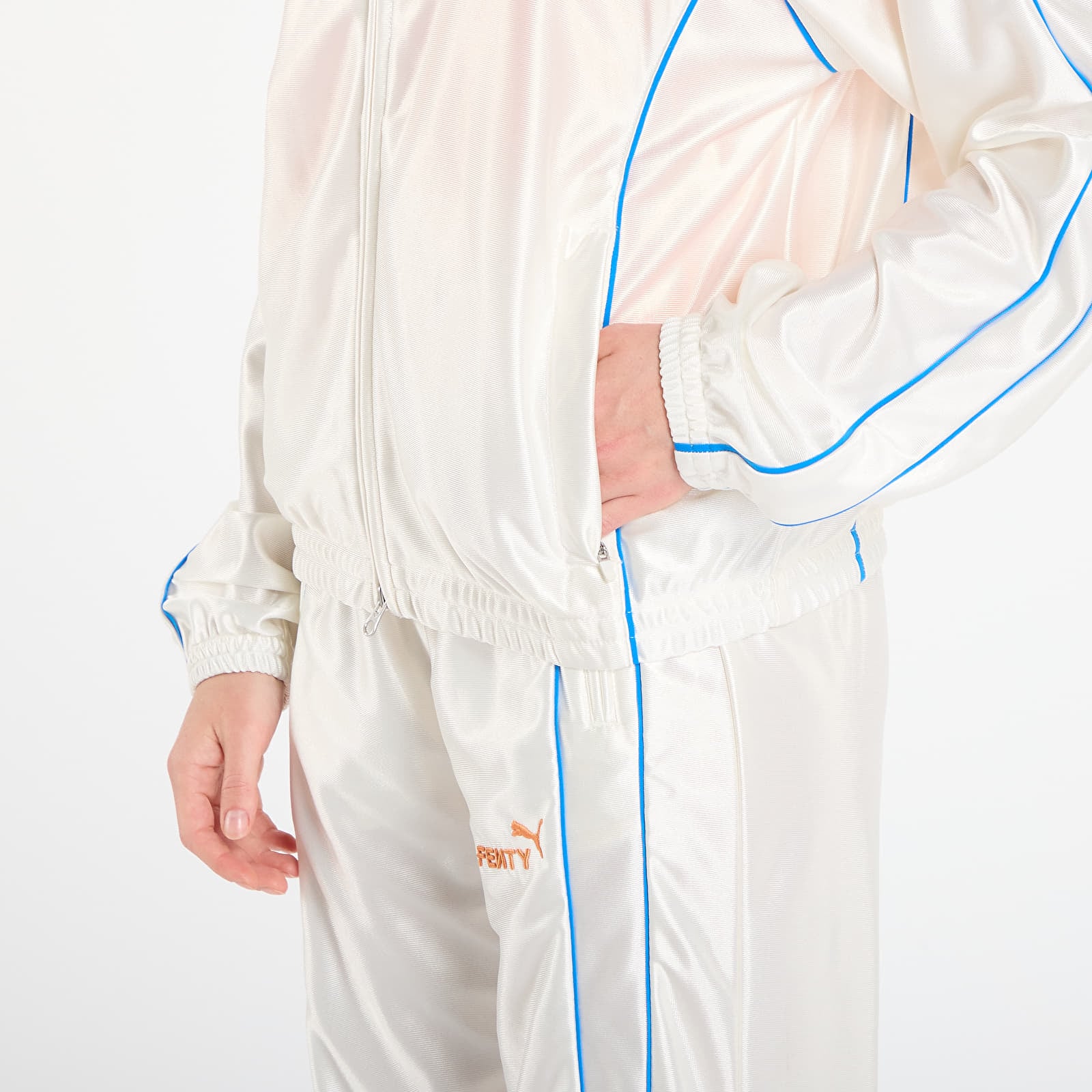 Geci Puma x FENTY T7 Piping Track Jacket UNISEX Warm White