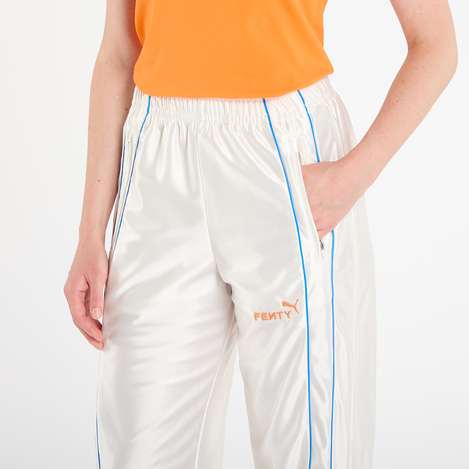 Jogginghosen Puma x FENTY T7 Piping Track Pants UNISEX Warm White