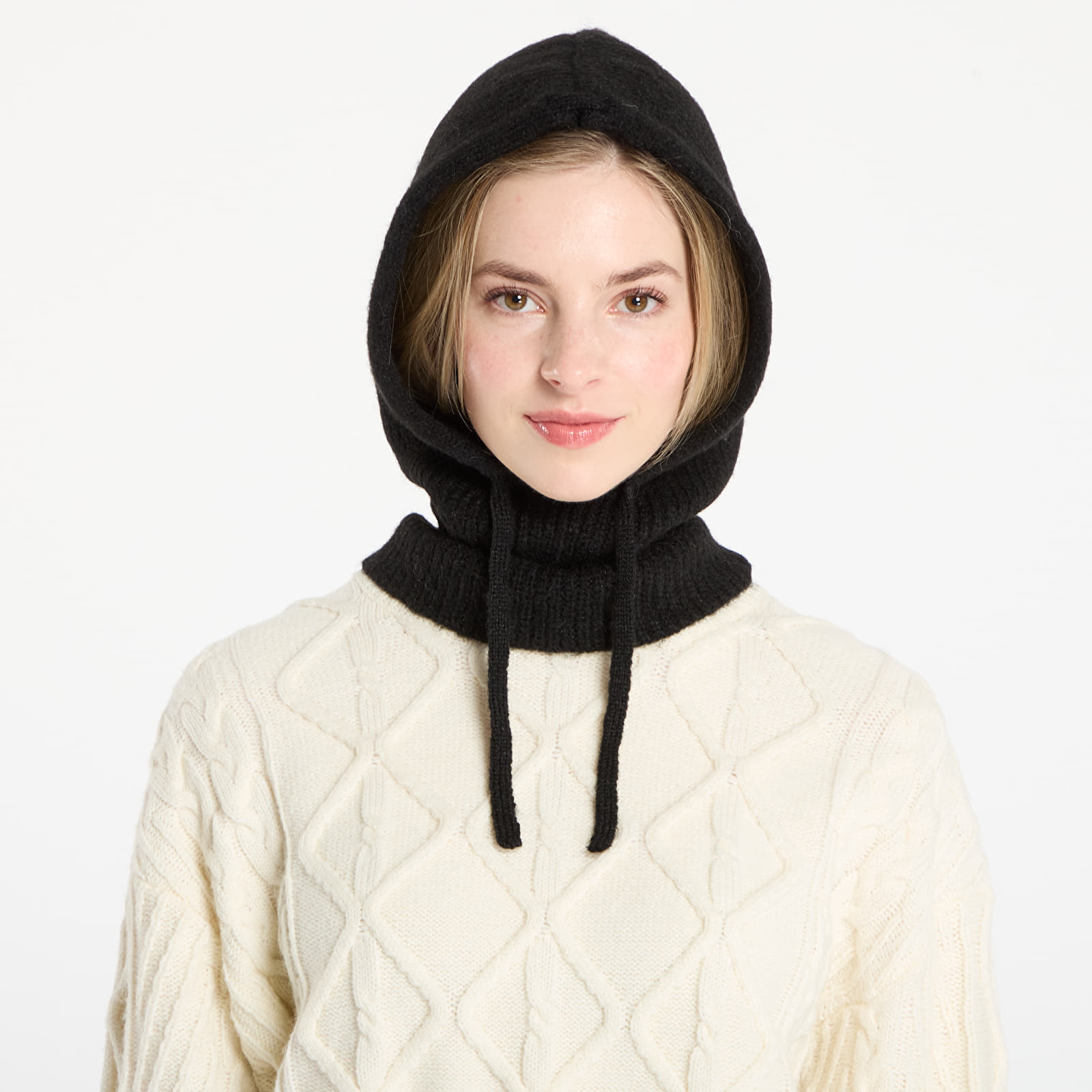 Hattar GUESS Virginia Balaclava Swtr Black