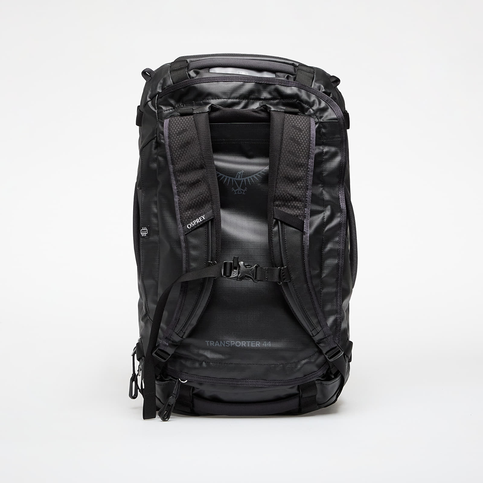 Vīriešu plecu somas Osprey Transporter Squffel 44 Raven Black/ Black