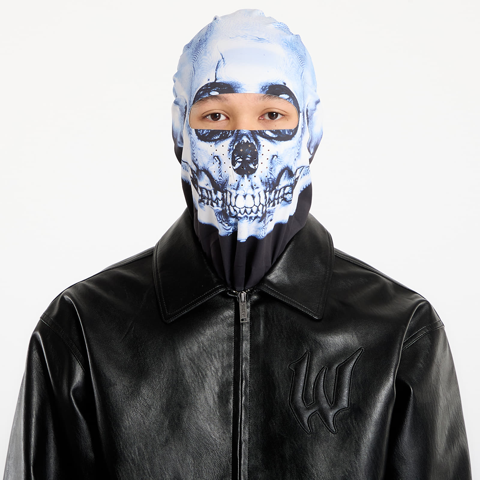 Pánske bundy Wasted Paris M Bury Varsity Jacket Black