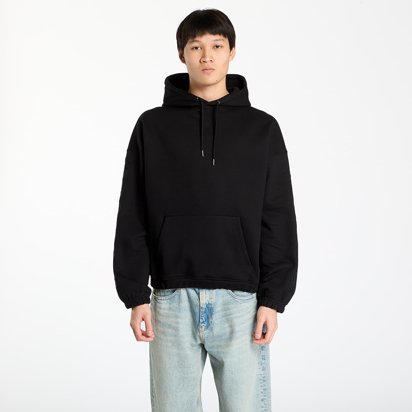 Sweatshirt Wasted Paris M Bury Boxy Hoodie Black M