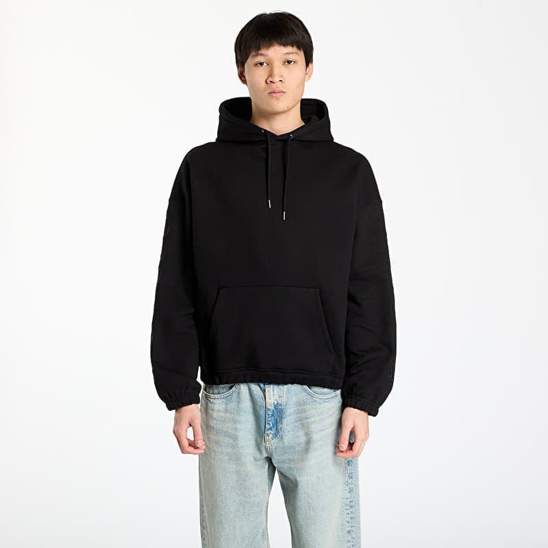 Sweatshirt Wasted Paris M Bury Boxy Hoodie Black