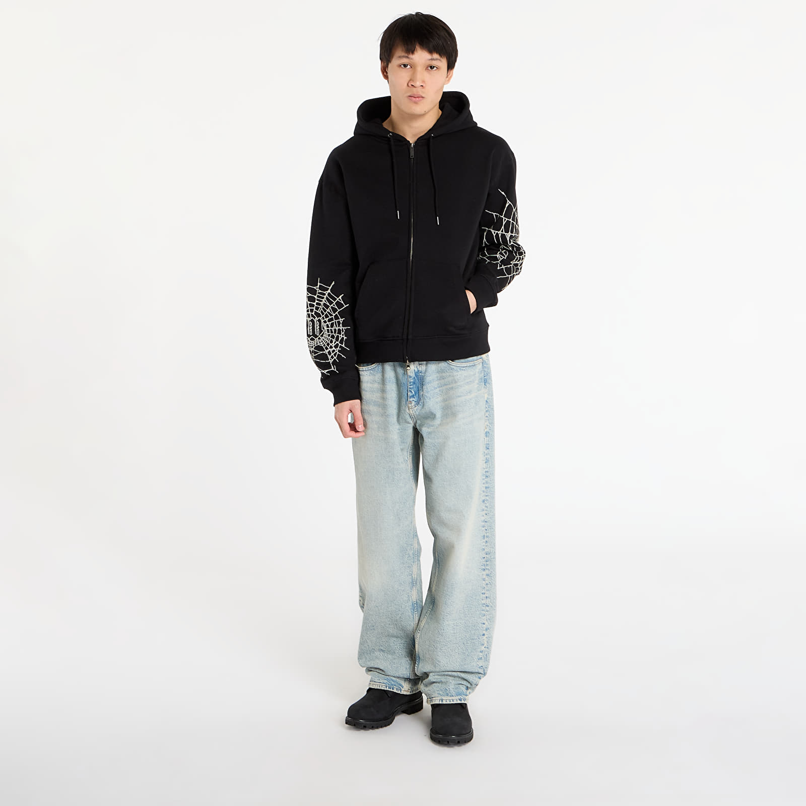 Чоловічі худі Wasted Paris M Authentic Zip Hoodie Black