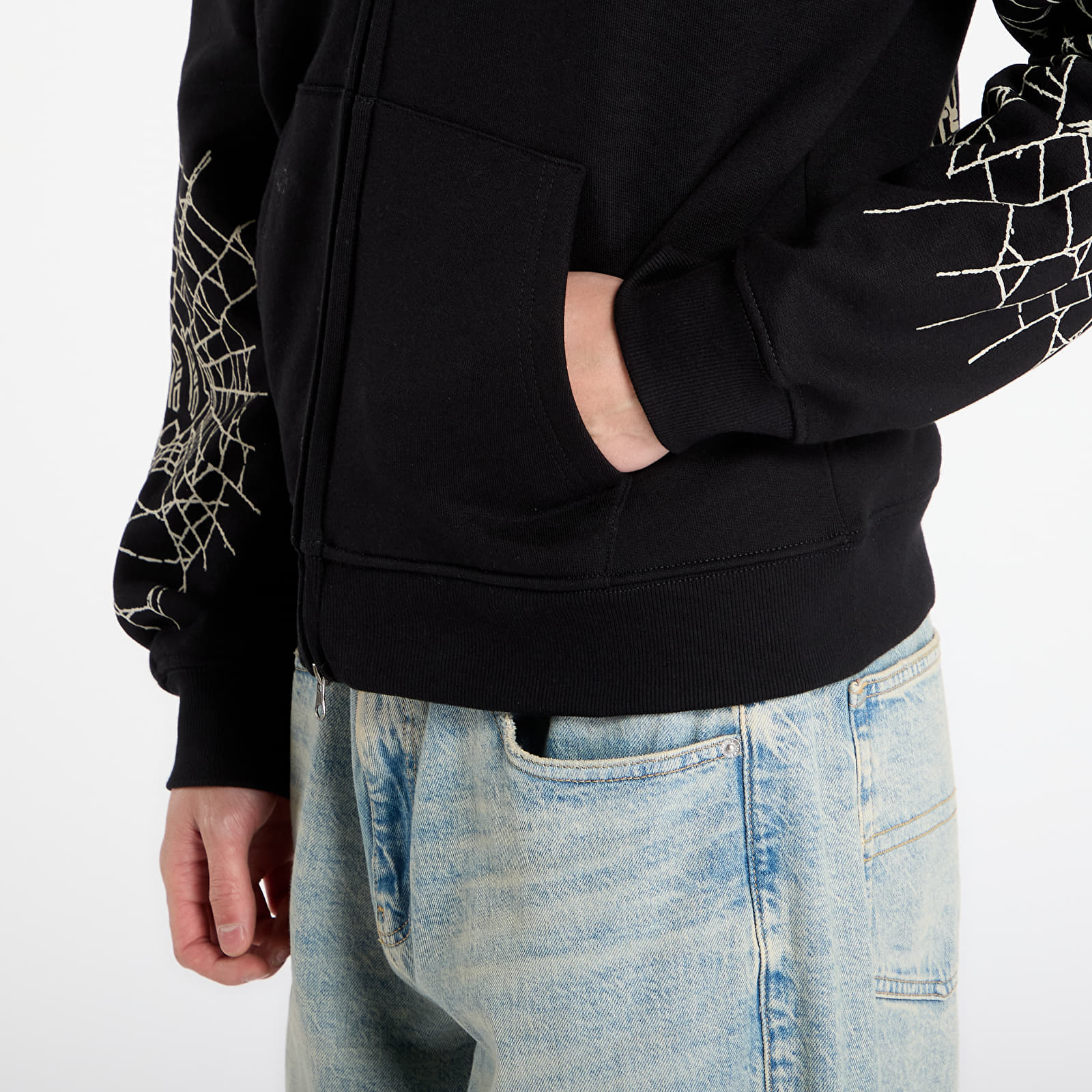 Чоловічі худі Wasted Paris M Authentic Zip Hoodie Black