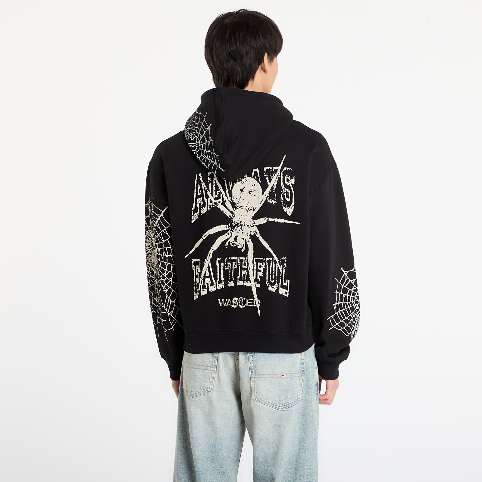 Чоловічі худі Wasted Paris M Authentic Zip Hoodie Black