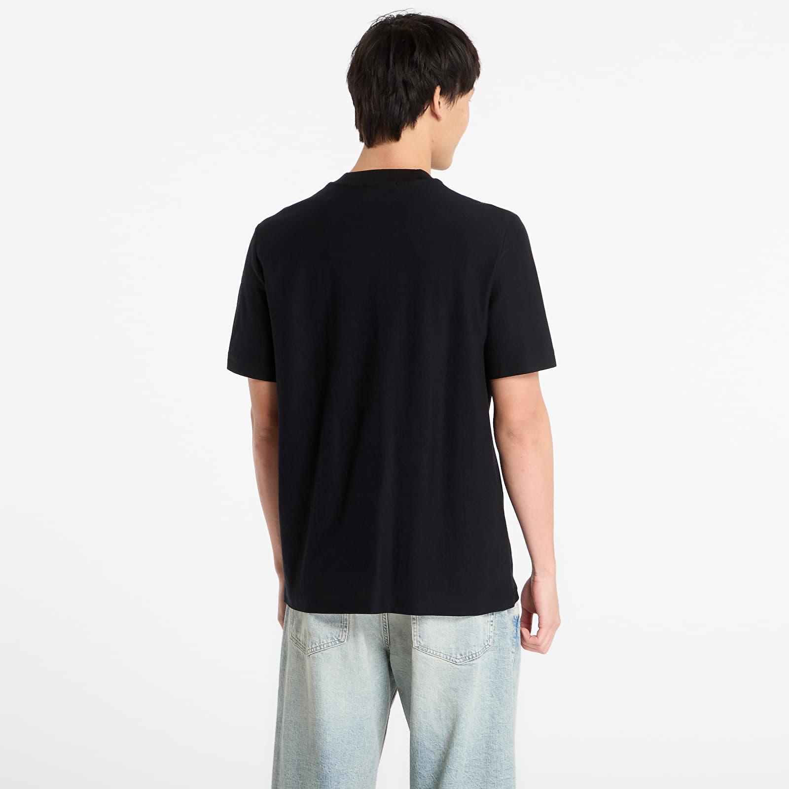 Men's T-shirts FRED PERRY Vertical Stripe T-Shirt Black