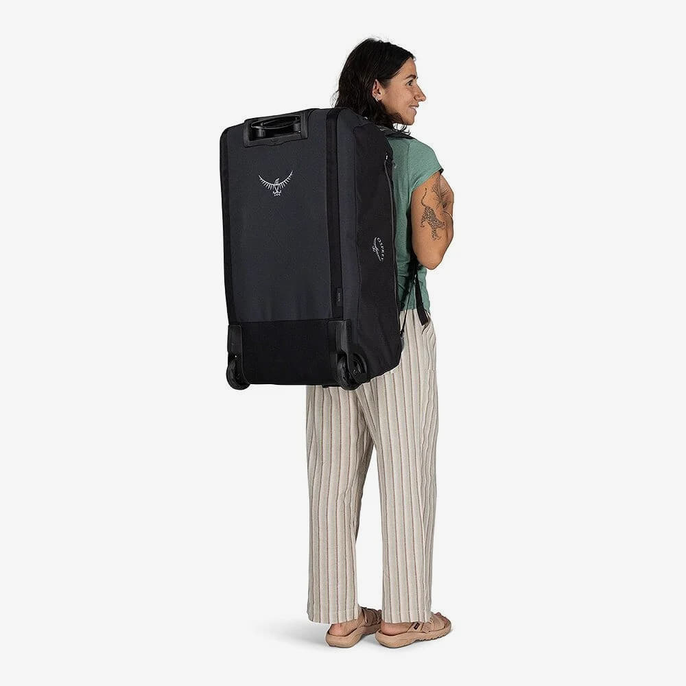 Umhängetaschen für Männer Osprey Daylite Wheeled Duffel 85 Black