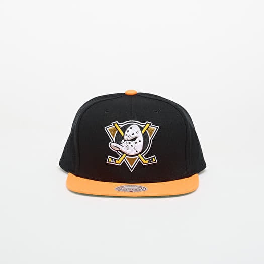 Cap Mitchell & Ness NHL Team 2 Tone 2.0 Snapback Anaheim Ducks Black/ Orange