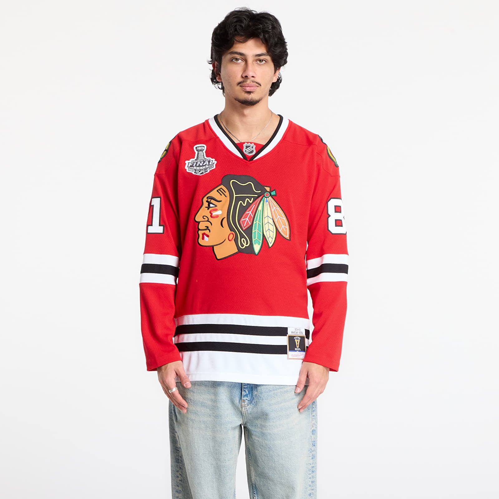 Tricou Mitchell & Ness NHL Dark Jersey Blackhawks 2014 Marian Hossa Chicago Blackhawks Scarlet XXL