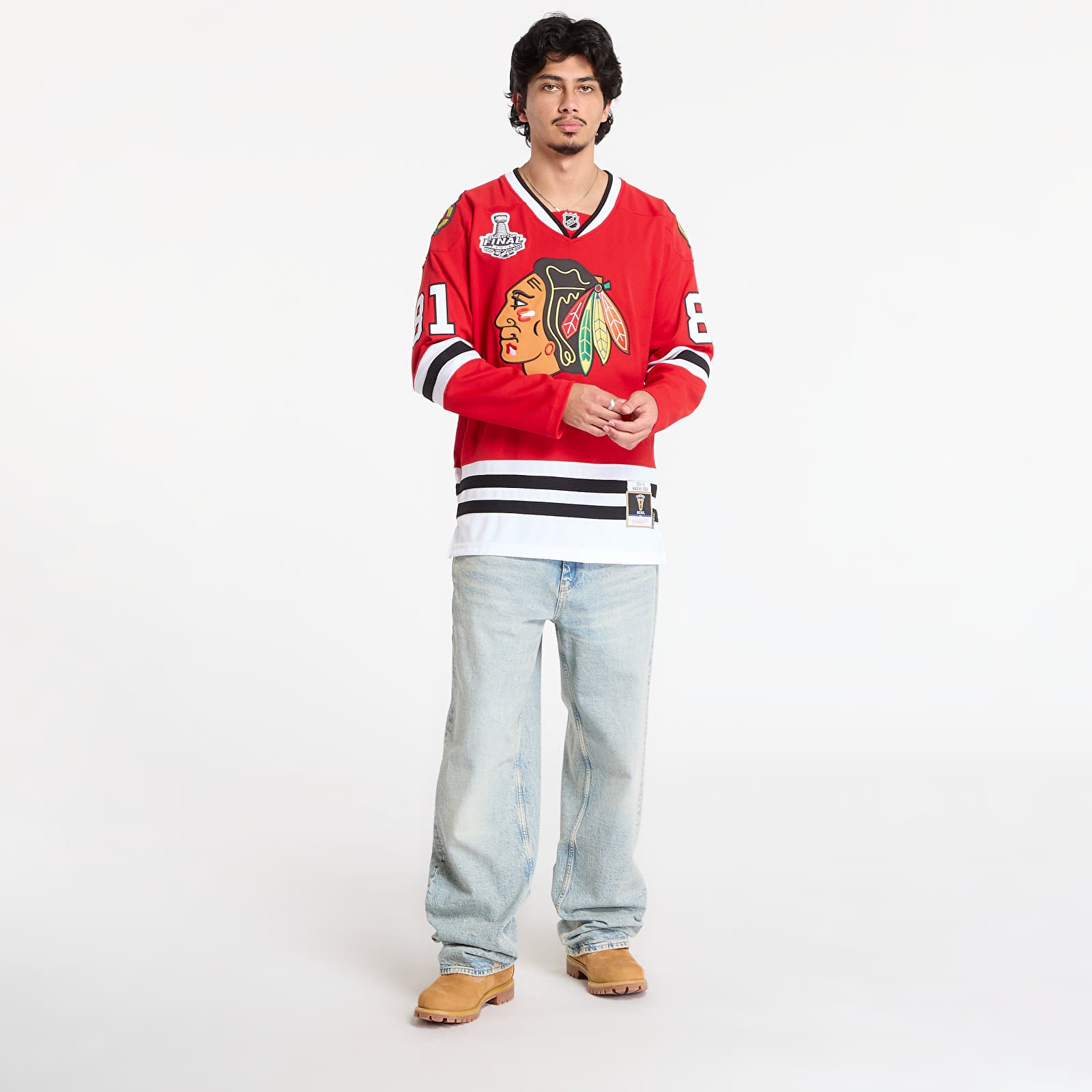 Pánské dresy Mitchell & Ness NHL Dark Jersey Blackhawks 2014 Marian Hossa Chicago Blackhawks Scarlet