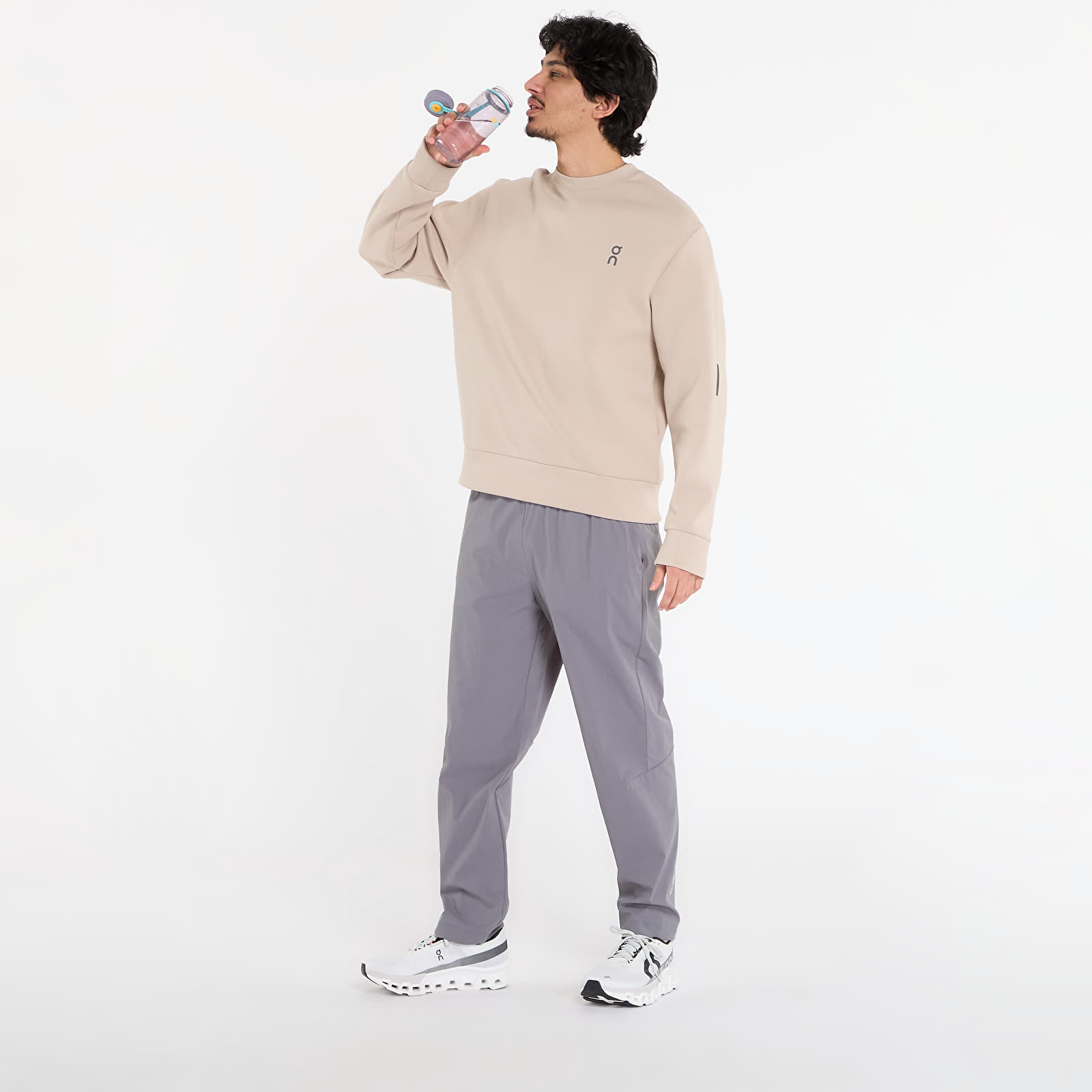 Moški hoodiji  On Focus Tech Crew Desert