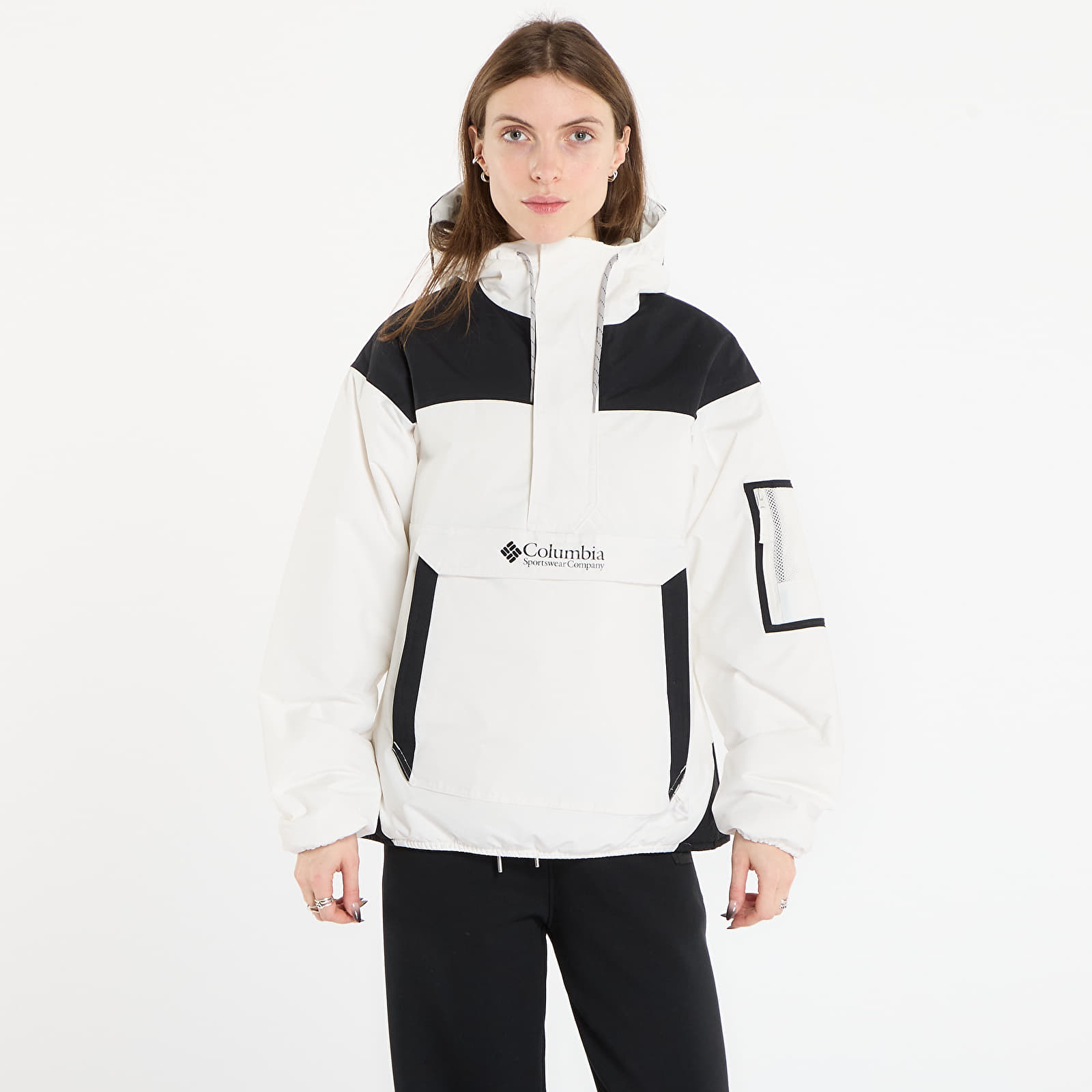 Dámske bundy Columbia Challenger™ Insulated Pullover Sea Salt/ Black