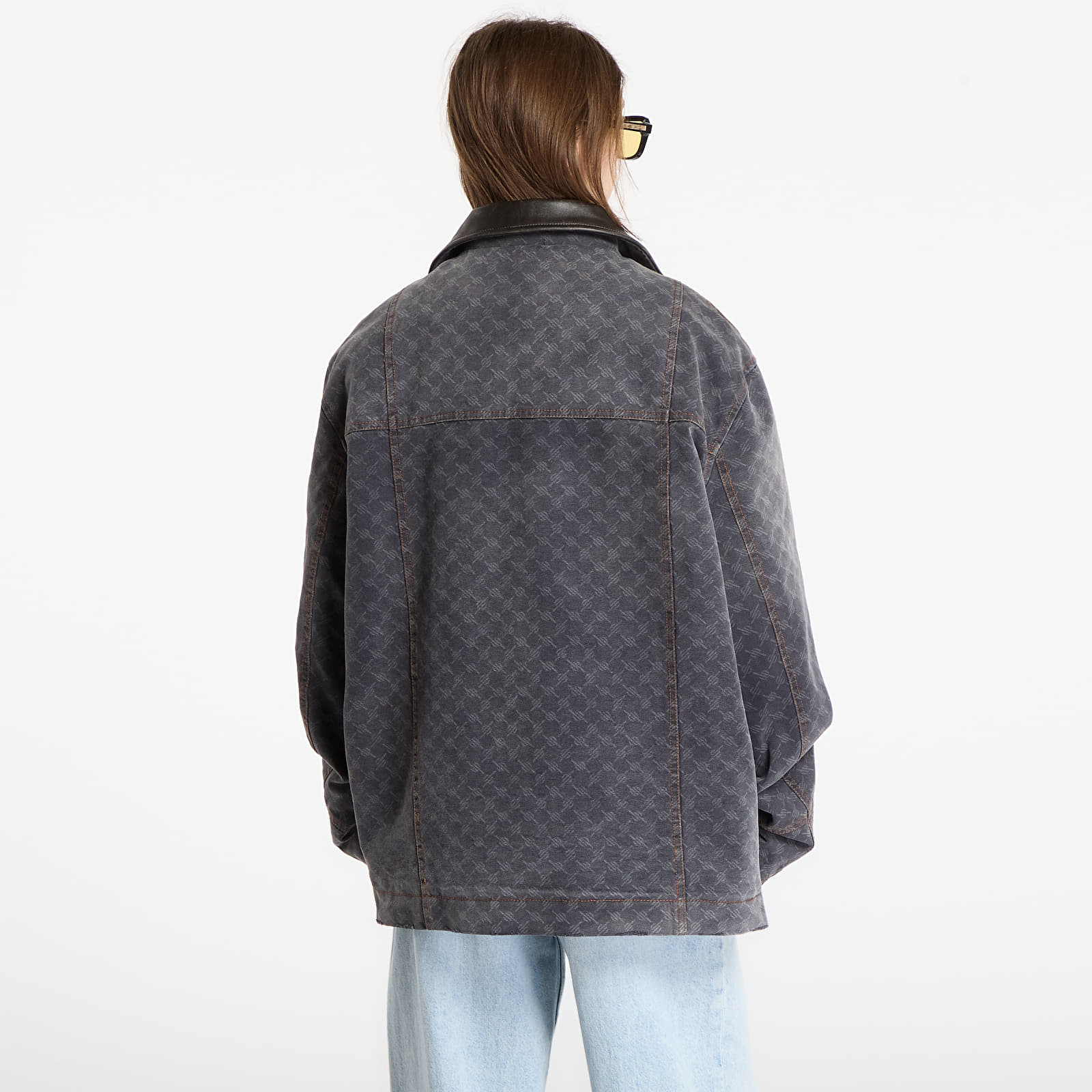 Női kabátok Daily Paper Monogram Workwear Jacket Grey