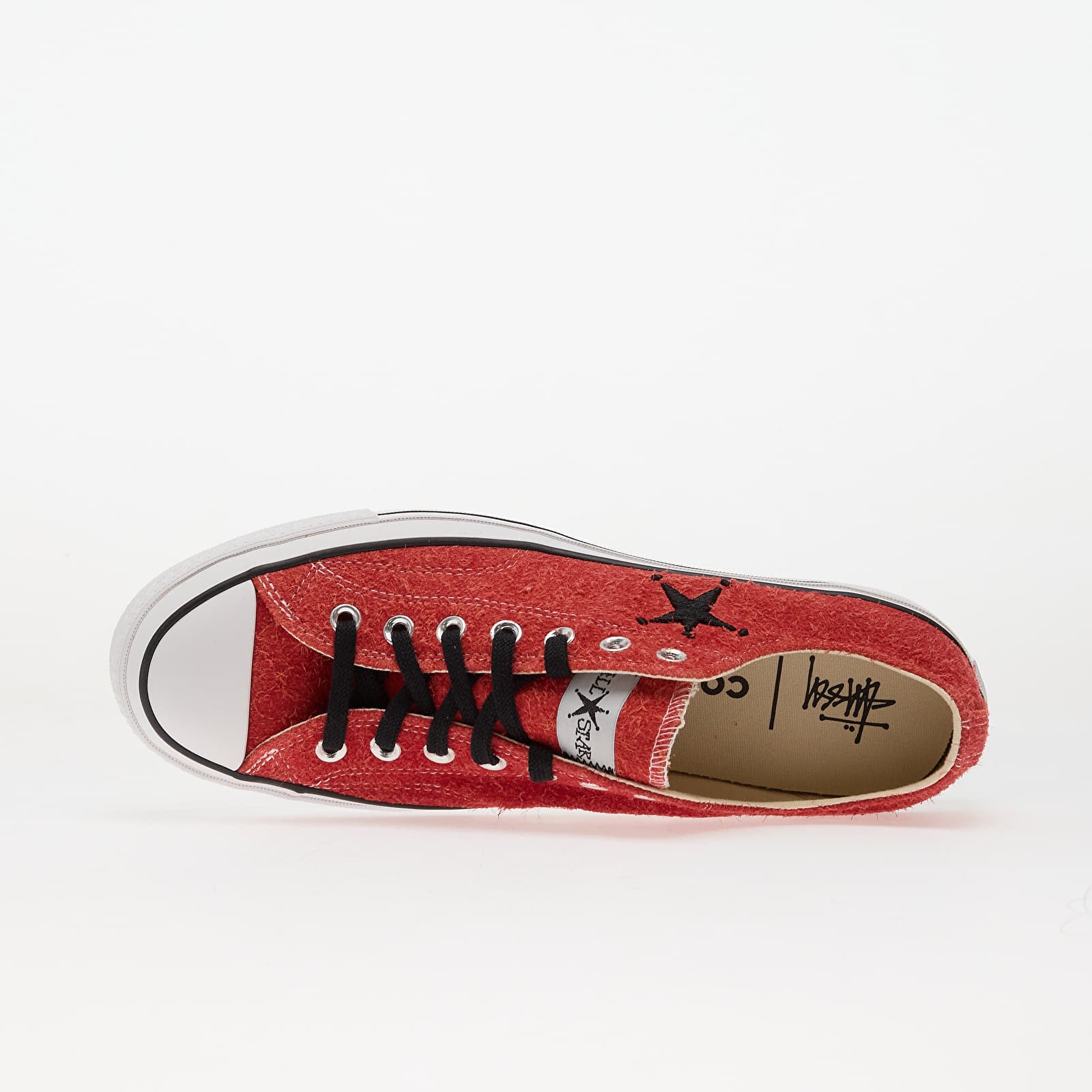 Scarpe uomo Converse x Stüssy Chuck 70 Ox Poppy Red