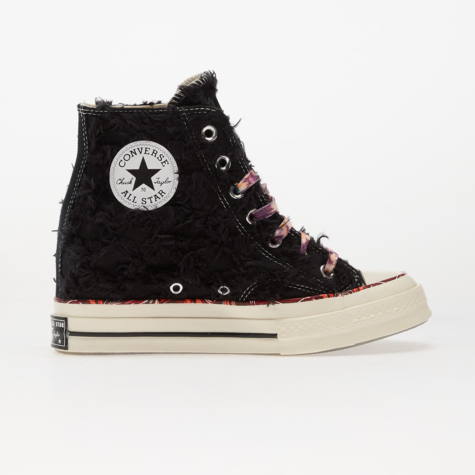 Sneakers und Schuhe für Frauen Converse x Isabel Marant Chuck 70 Internal Wedge Raven/ Egret/ Red