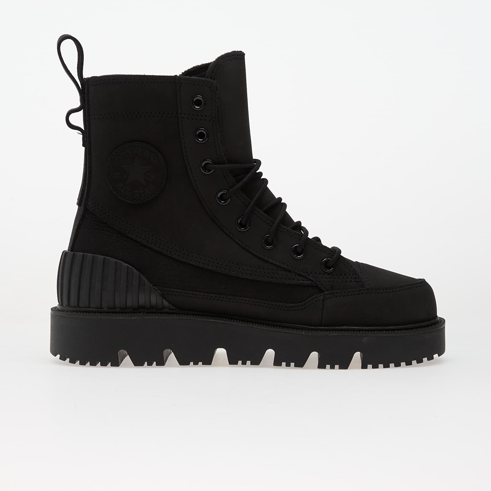 Vīriešu čības un apavi Converse Chuck 70 Rugged Hi Black/ Black/ Black