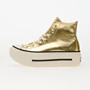 Converse Chuck Taylor All Star Lift Double Stack Metallic Gold/ Egret/ Black