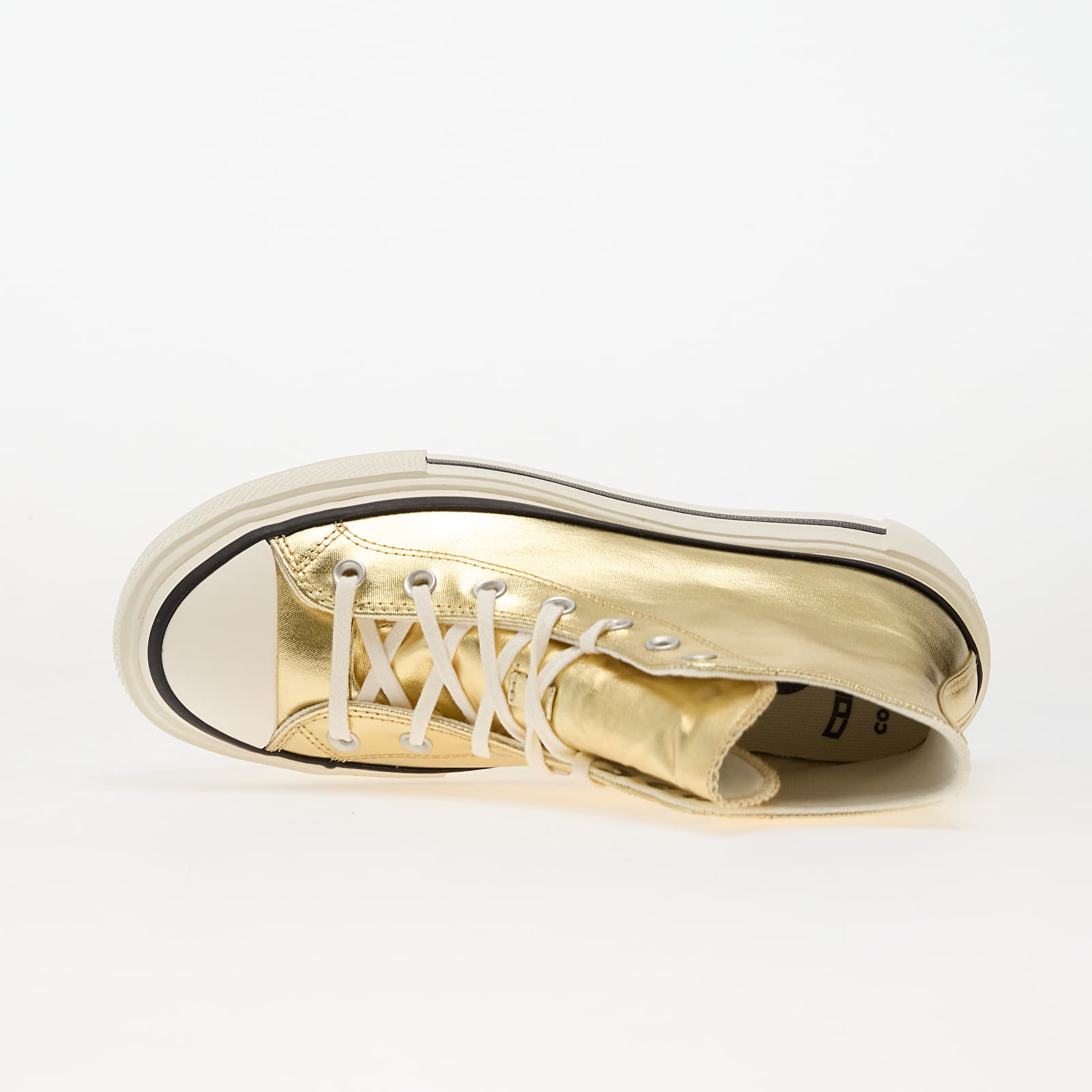 Scarpe uomo Converse Chuck Taylor All Star Lift Double Stack Metallic Gold/ Egret/ Black