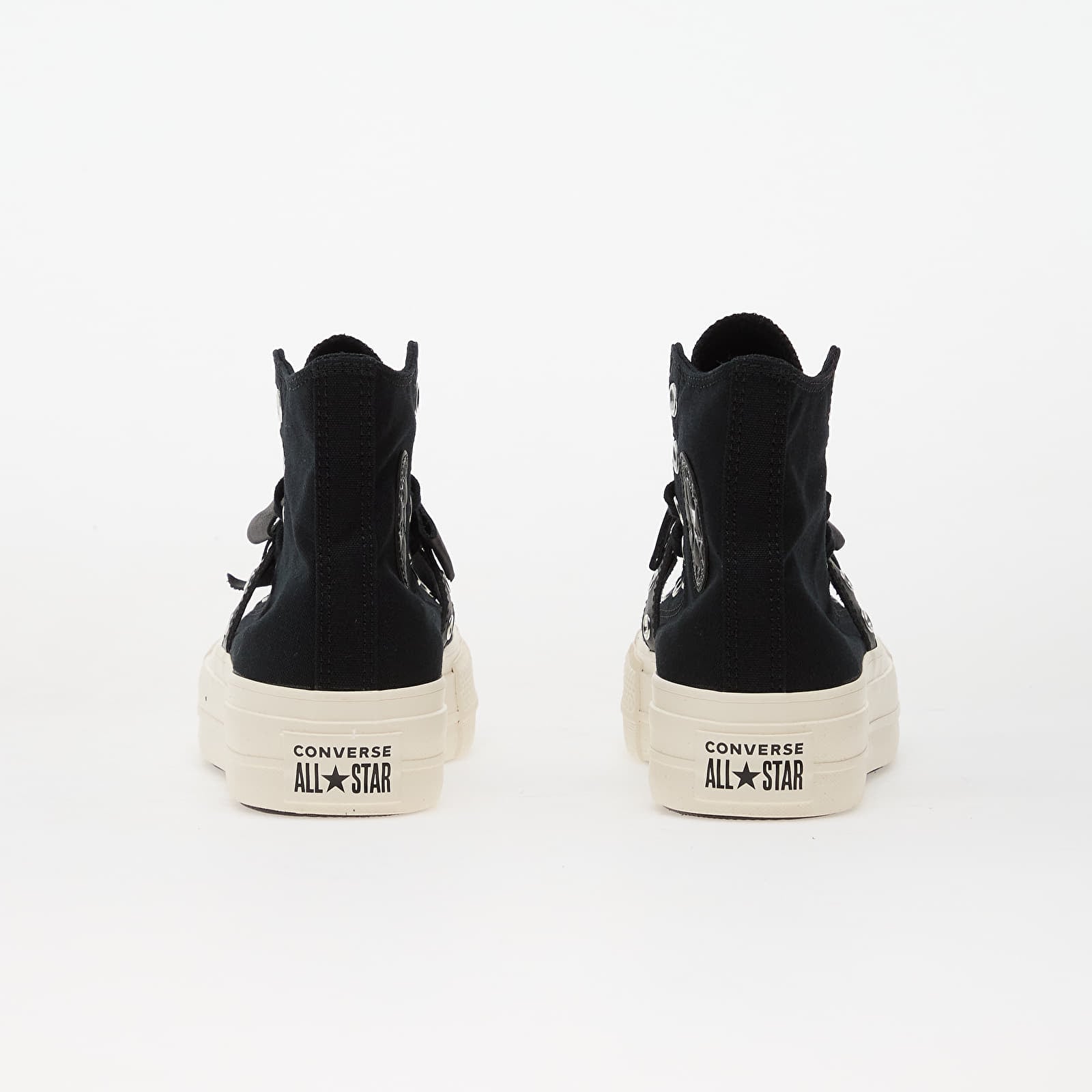 Women's sneakers and shoes Converse Chuck Taylor All Star Lift Black/ Silver/ Egret