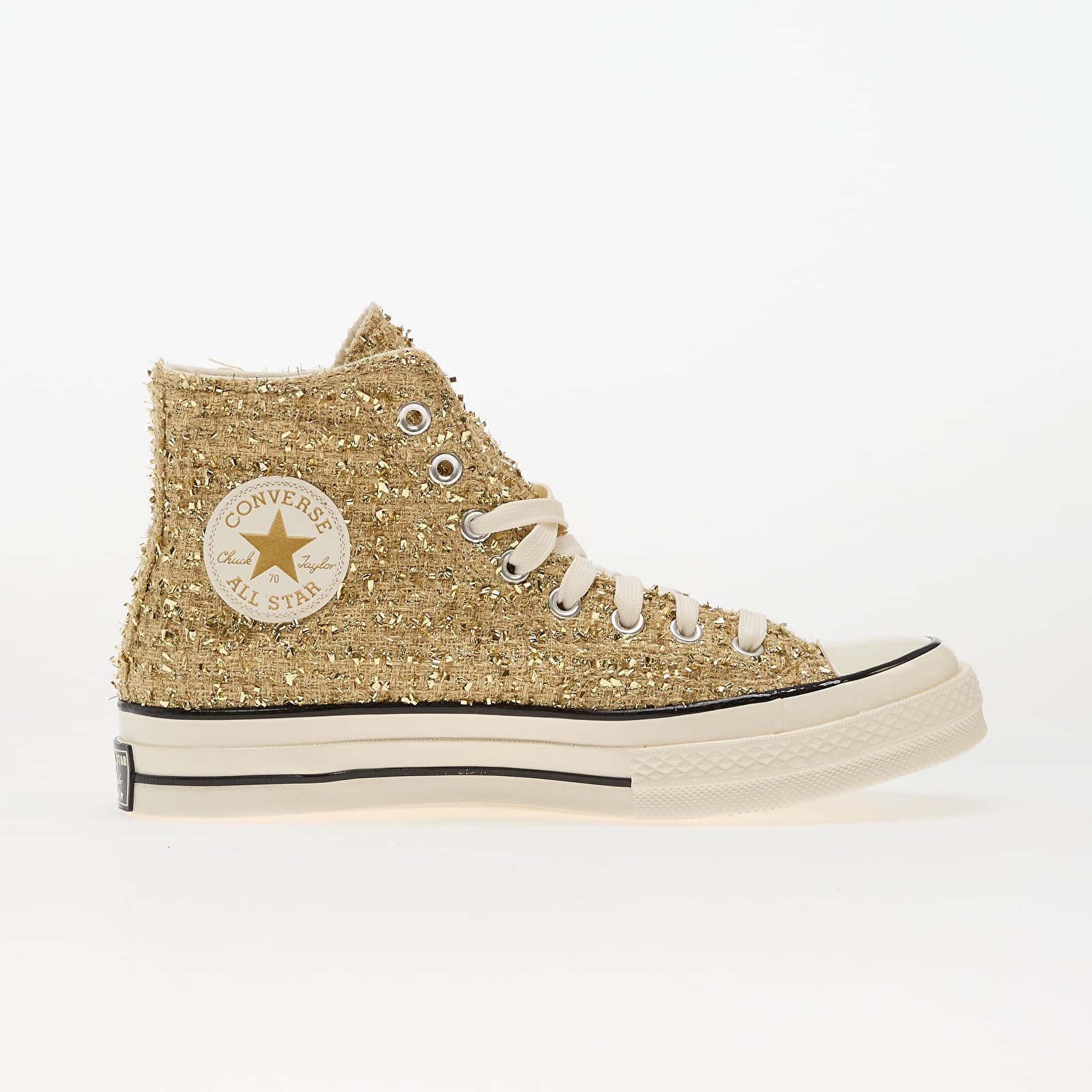 Scarpe uomo Converse Chuck 70 Metallic Light Gold/ White