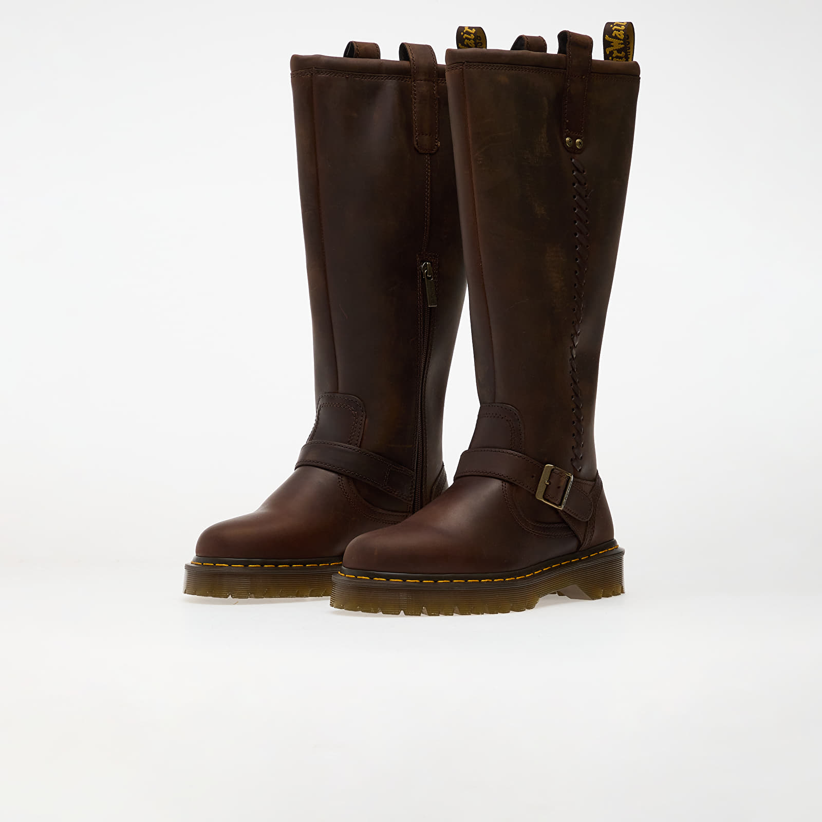 Men's sneakers and shoes Dr. Martens Anistone Bkr Dark Brown