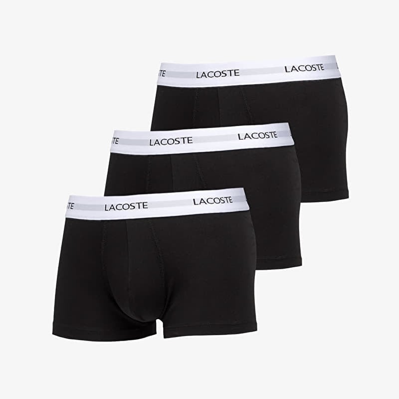 Boxers LACOSTE 3-Pack Trunk Black