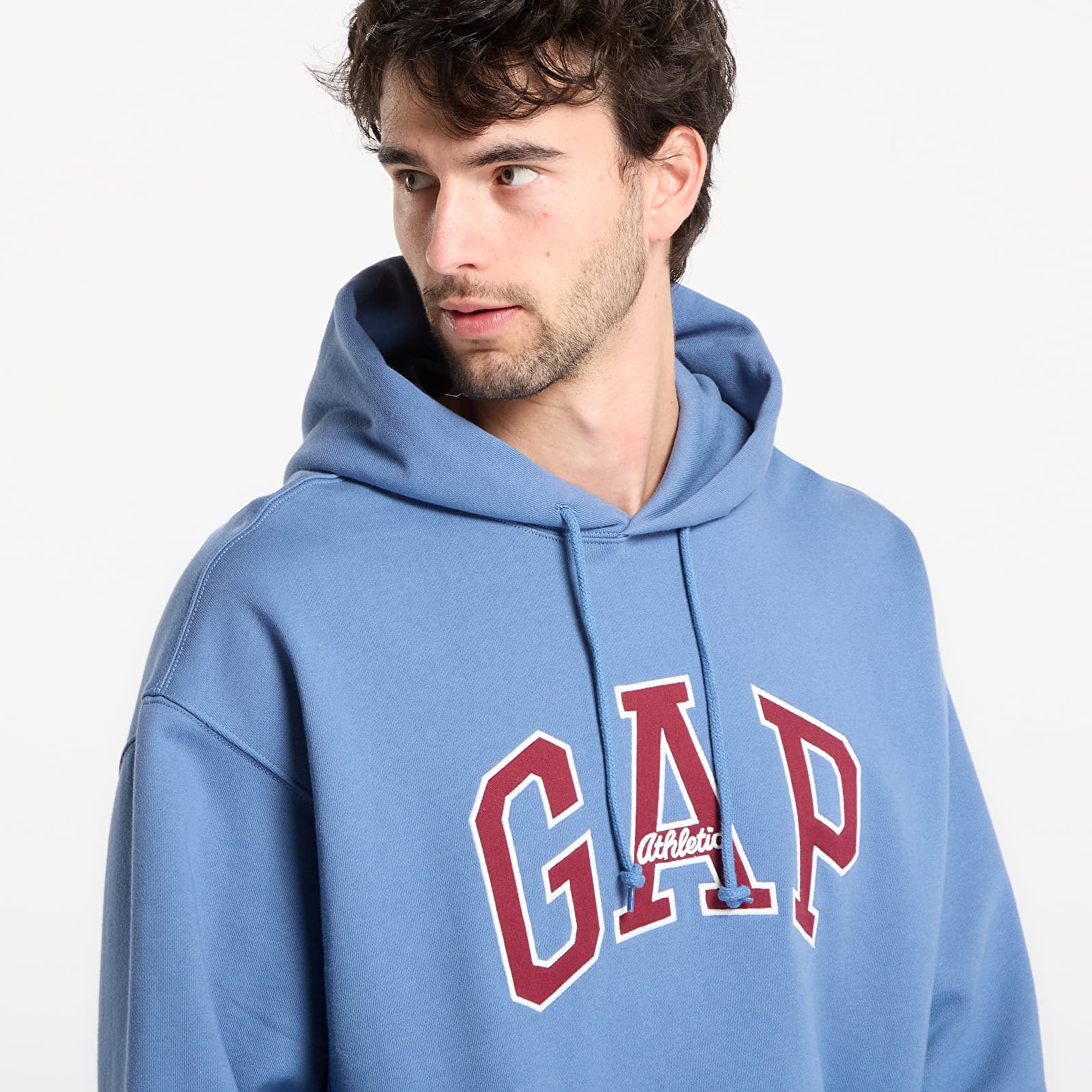 Hoodies och sweatshirts GAP Oversized Heavyweight Sweatshirt Cornflower